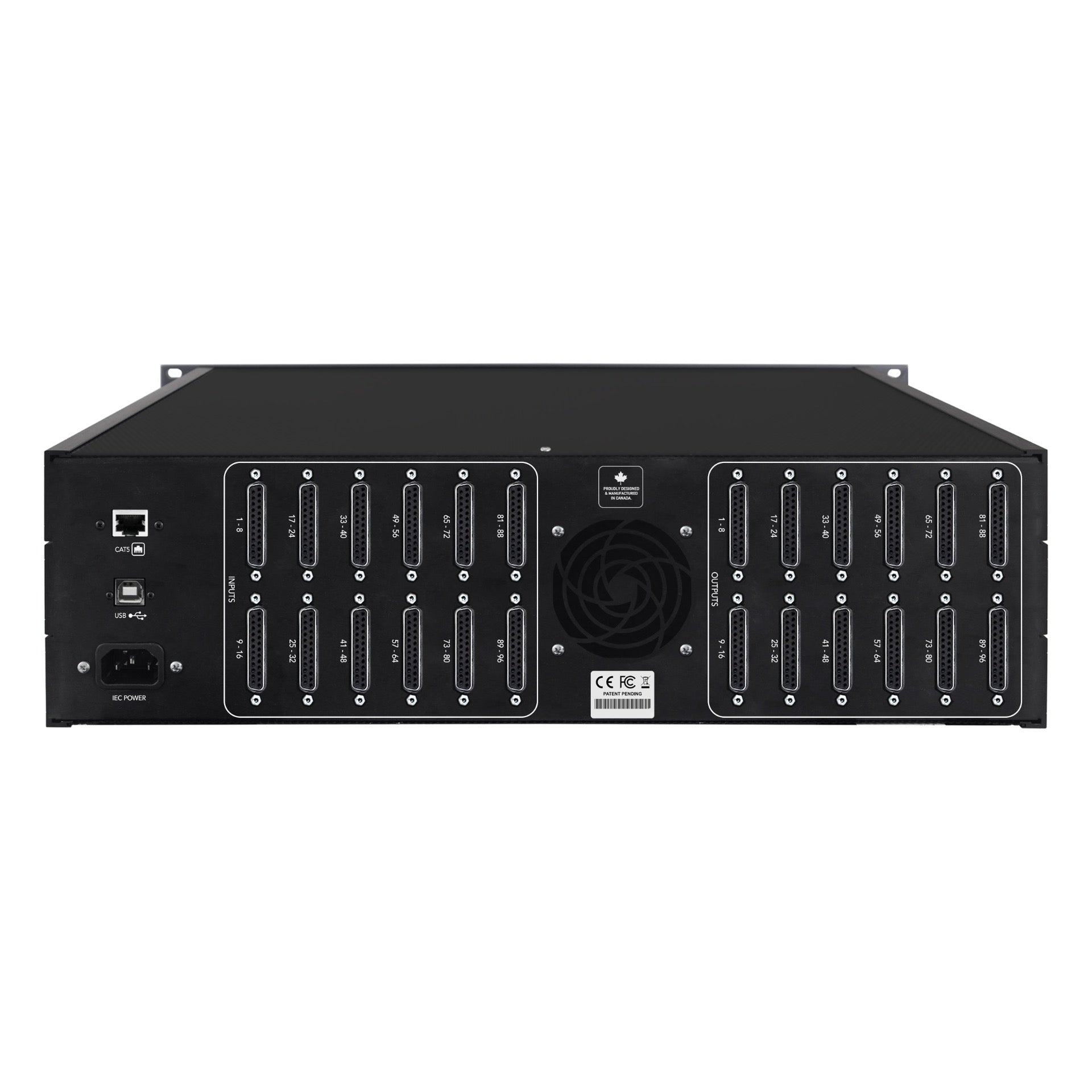 Flock Audio Patch XT 192 Point Digitally Controlled, Analog Patch Routing System
