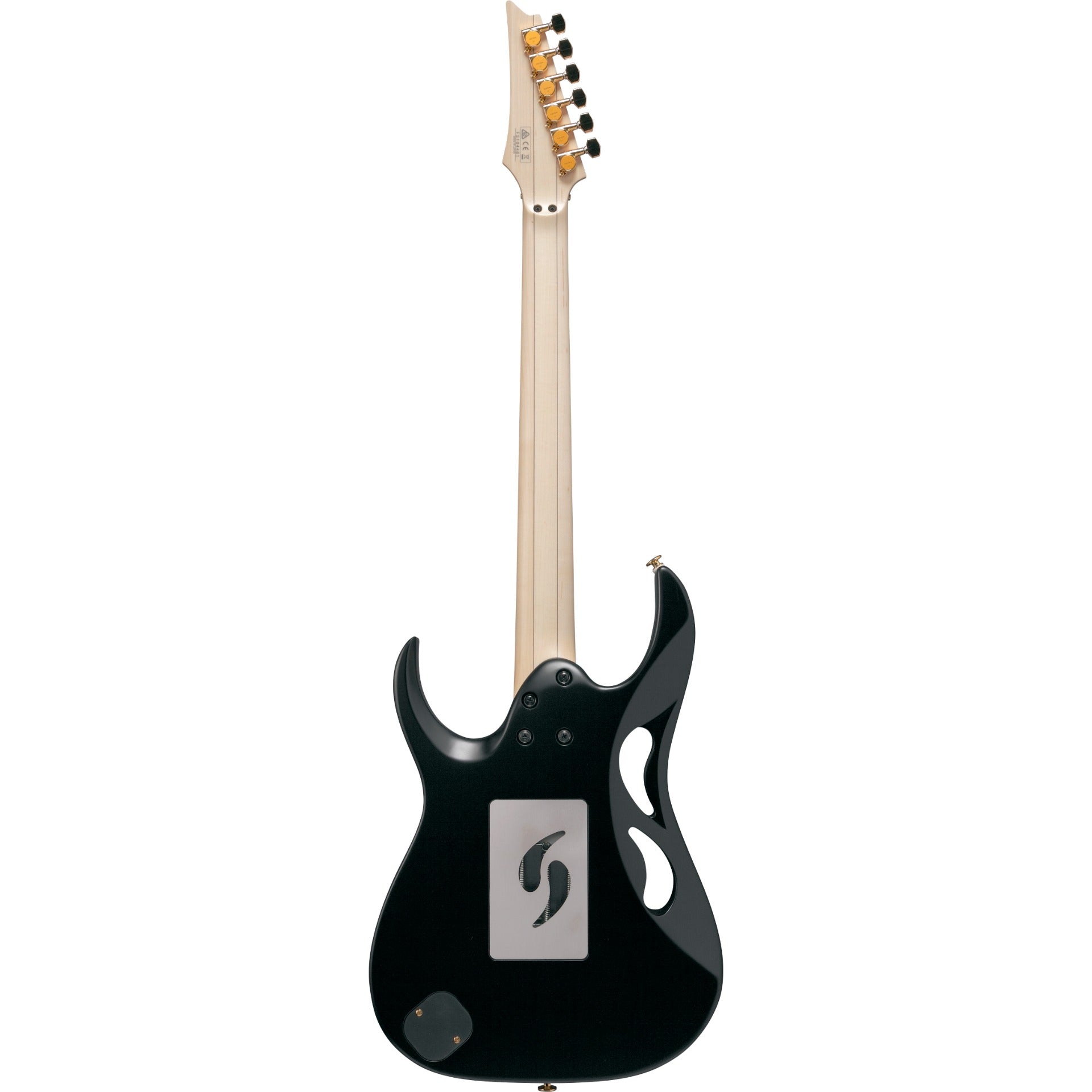 Ibanez PIA3761XB Steve Vai Signature 6 String Electric Guitar in Onyx Black