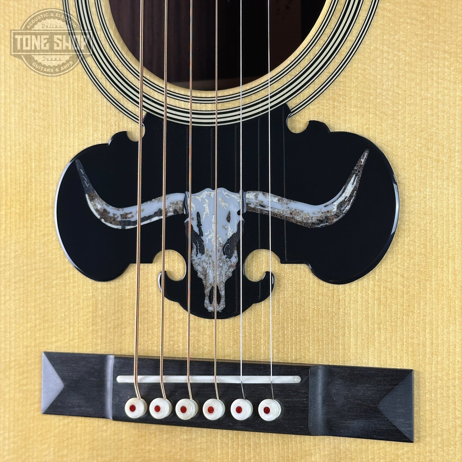 Used Martin Custom Shop 00-12F 28 Style Italian Alpine Spruce / EIR Custom Cowboy Motif Inlay w/case TSU24005