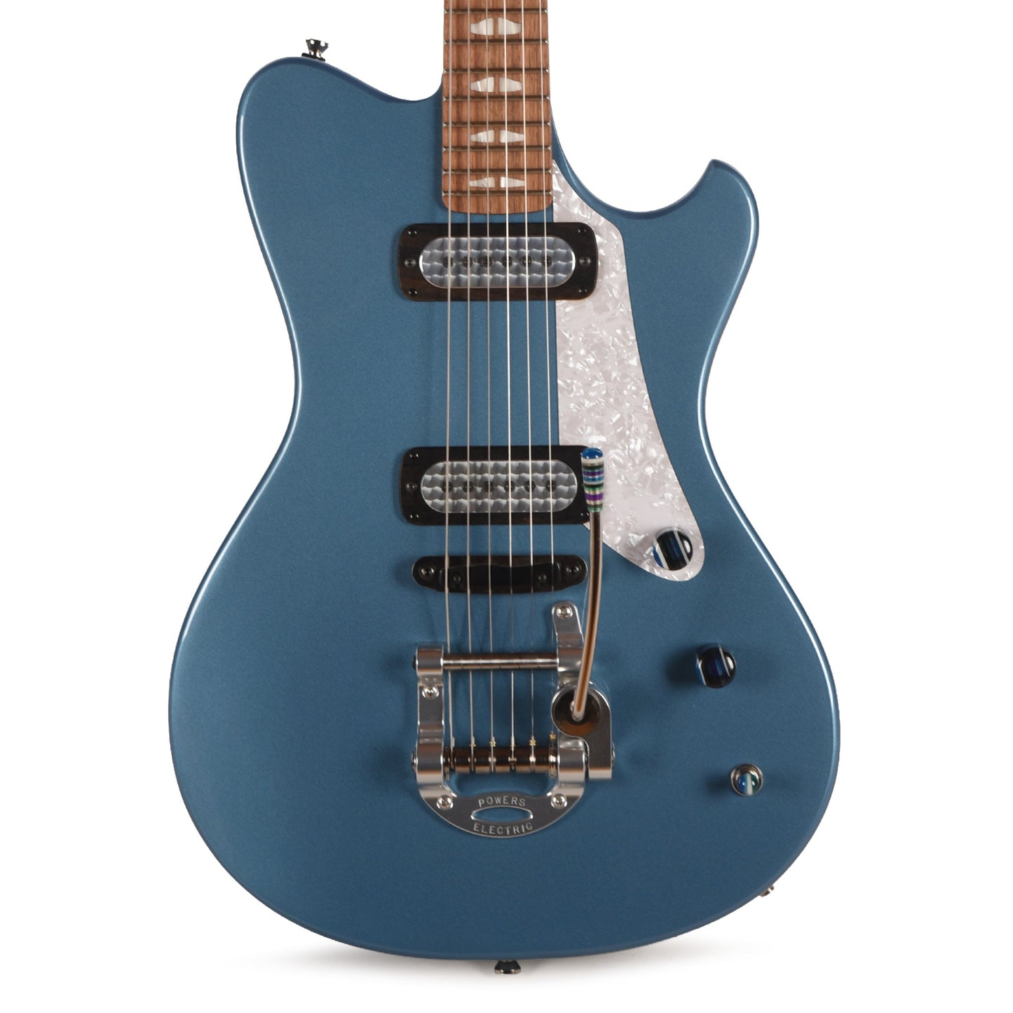 Powers Electric A-Type Pelham Blue w/FF42 Pickups