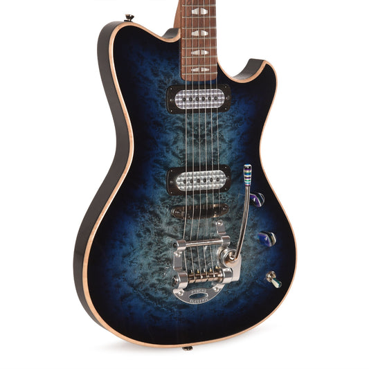 Powers Electric NAMM Exclusive A-Type Select Birdseye Maple Glacier Burst w/FF42 Pickups