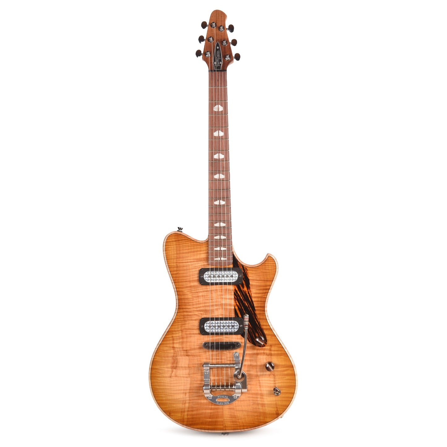 Powers Electric A-Type Select Flame Maple Antique Blonde w/FF42 Pickups