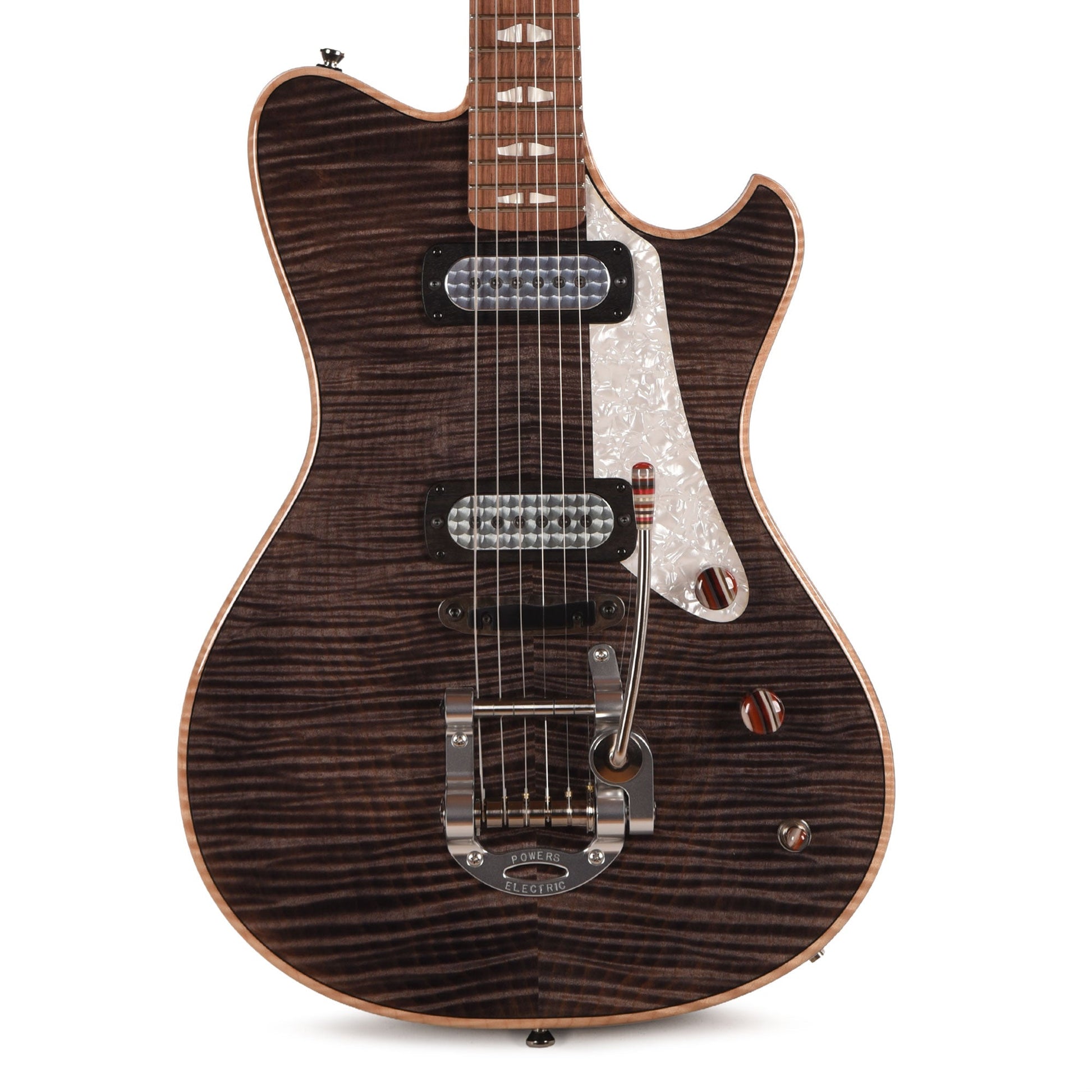 Powers Electric A-Type Select Flame Maple Custom Shark Grey w/FF42 Pickups
