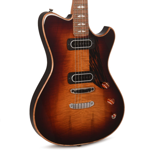 Powers Electric A-Type Select Flame Maple Desert Dawn w/PF42 Pickups