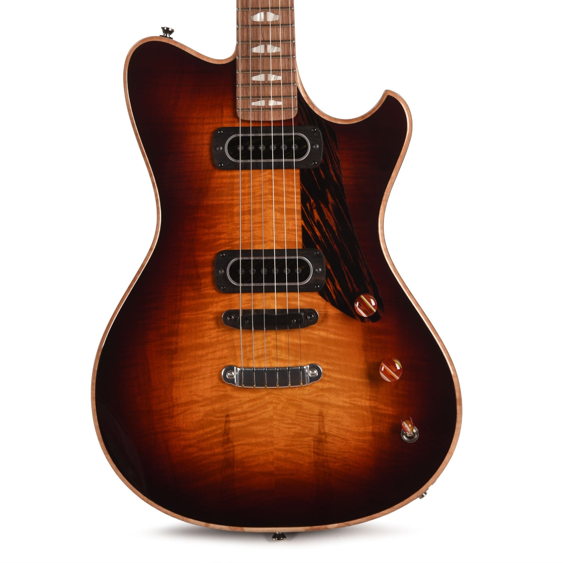 Powers Electric A-Type Select Flame Maple Desert Dawn w/PF42 Pickups