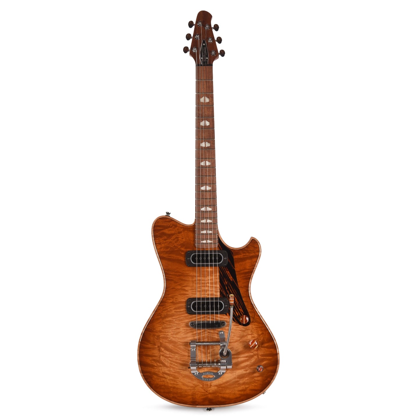 Powers Electric A-Type Select Quilt Maple Wild Honey Burst w/PF42 Pickups