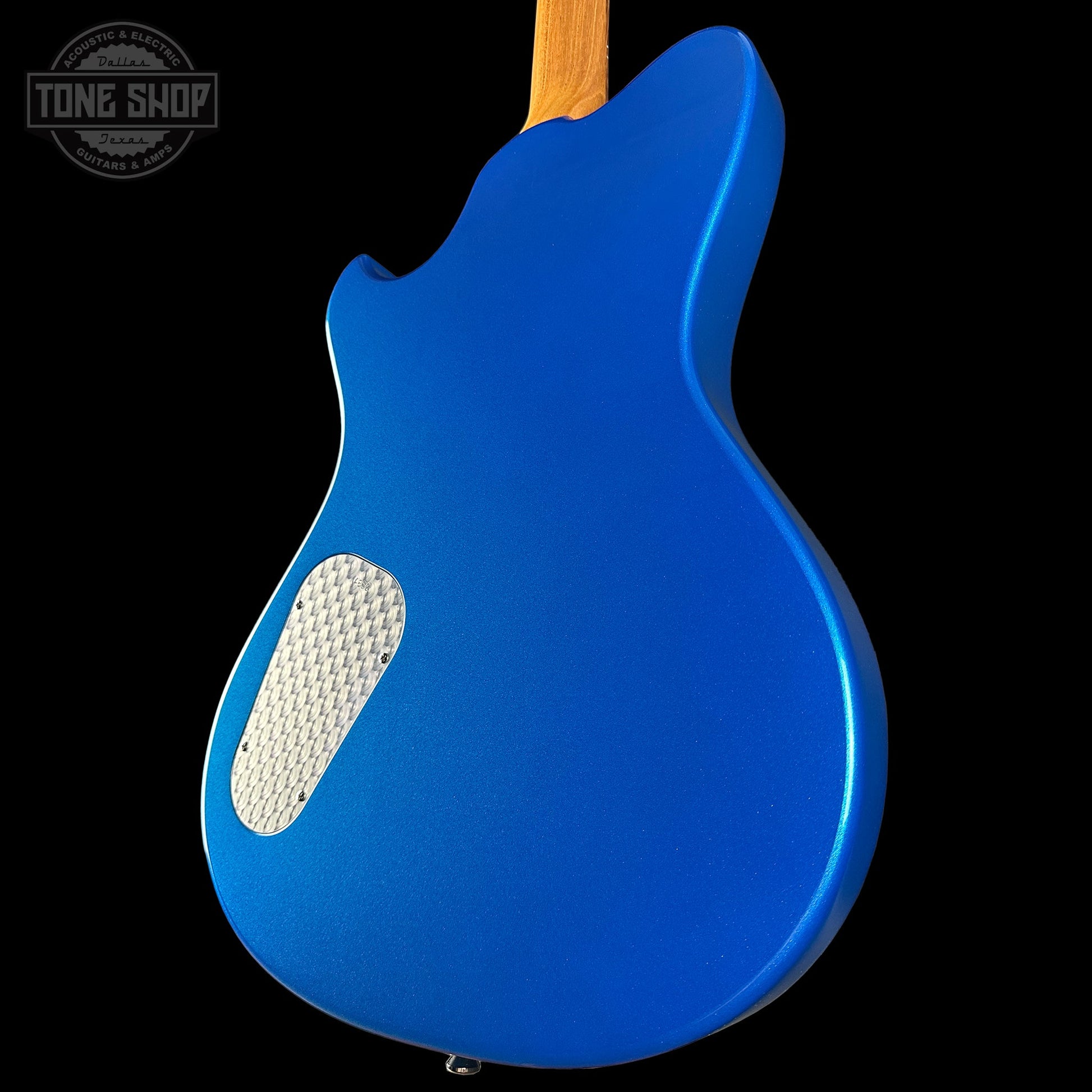 Powers Electric A-Type Select Maple Cruise Night Blue Ghost Flame PF42 Firestripe Delrin Cool CamTail w/Bag