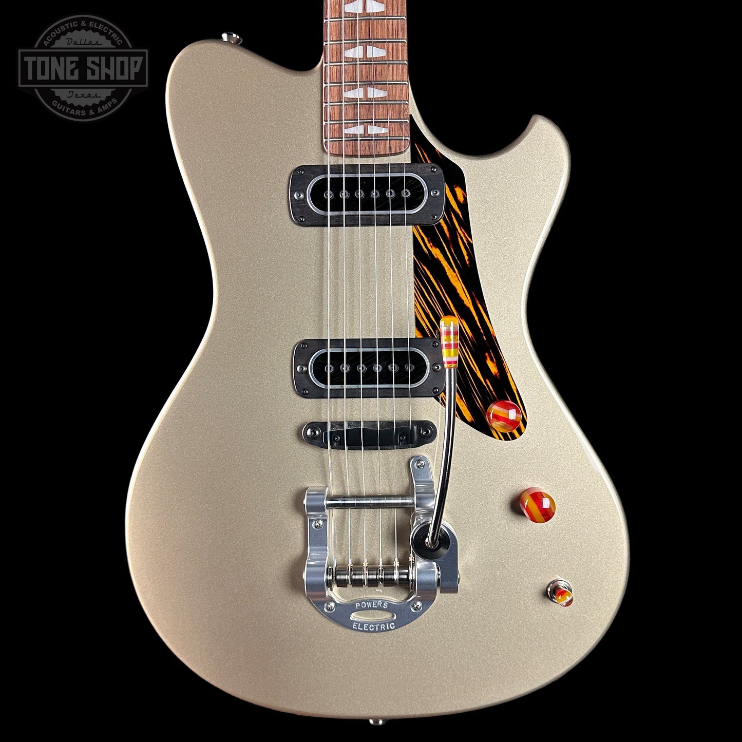 Powers Electric A-Type Sandalwood Tan PF42 CamTail w/softcase