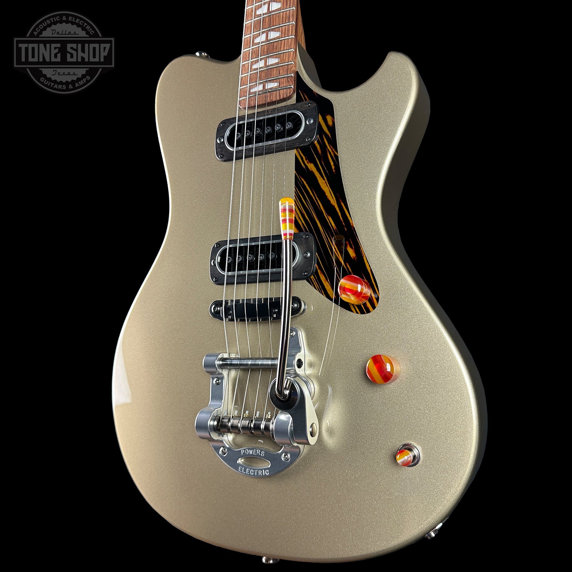 Powers Electric A-Type Sandalwood Tan PF42 CamTail w/softcase