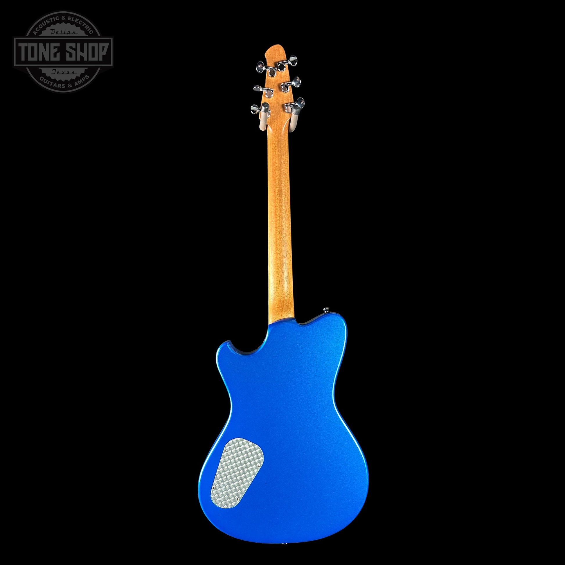 Powers Electric A-Type Select Maple Cruise Night Blue Ghost Flame PF42 Firestripe Delrin Cool CamTail w/Bag