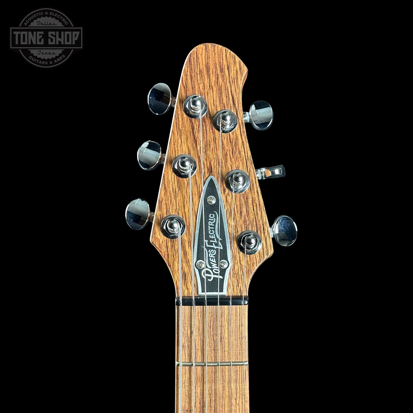 Powers Electric A-Type Select Maple Cruise Night Blue Ghost Flame PF42 Firestripe Delrin Cool CamTail w/Bag