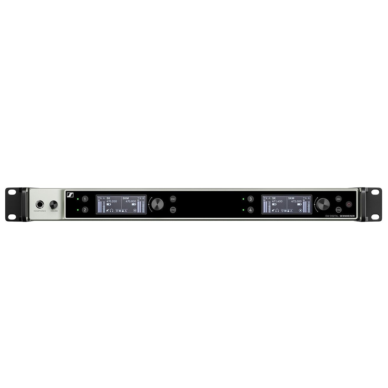 Sennheiser EW-DX EM 4 DANTE - 4-Channel Rackmount Receiver (R1-9)