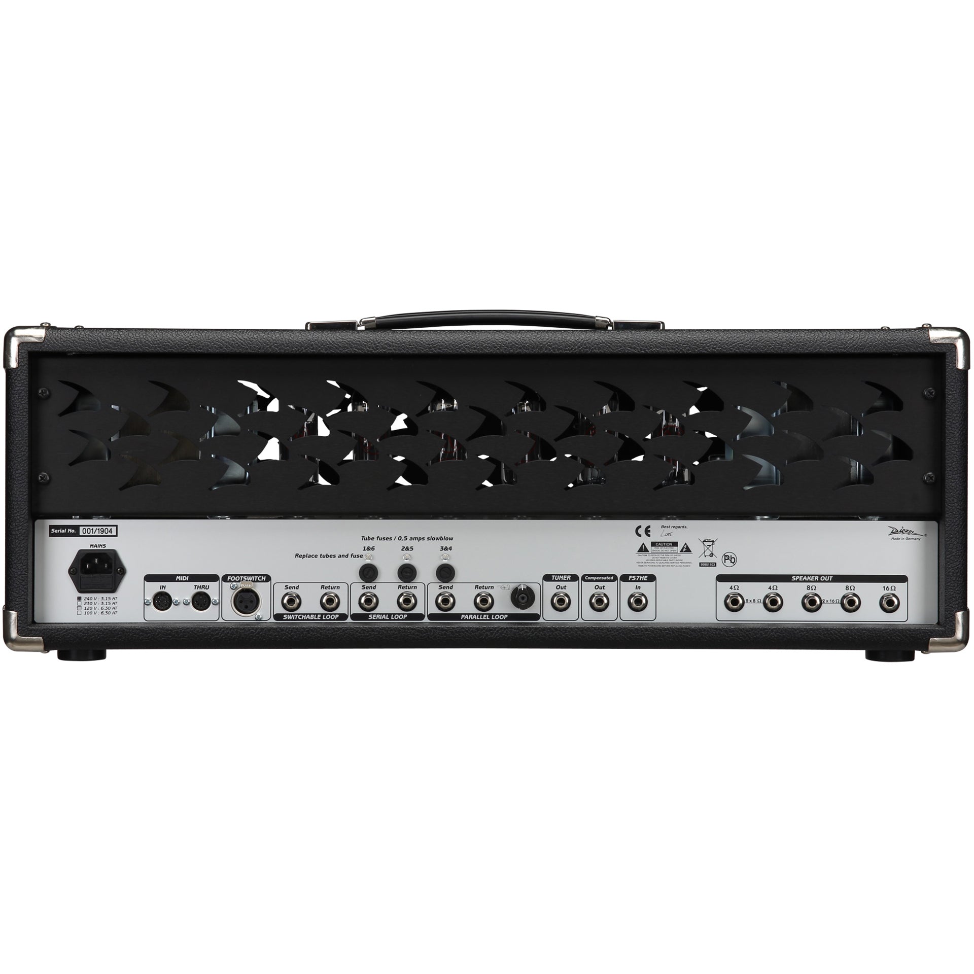 Diezel Herbert MKIII 180-Watt - 3 Channel All Tube Head Amplifier