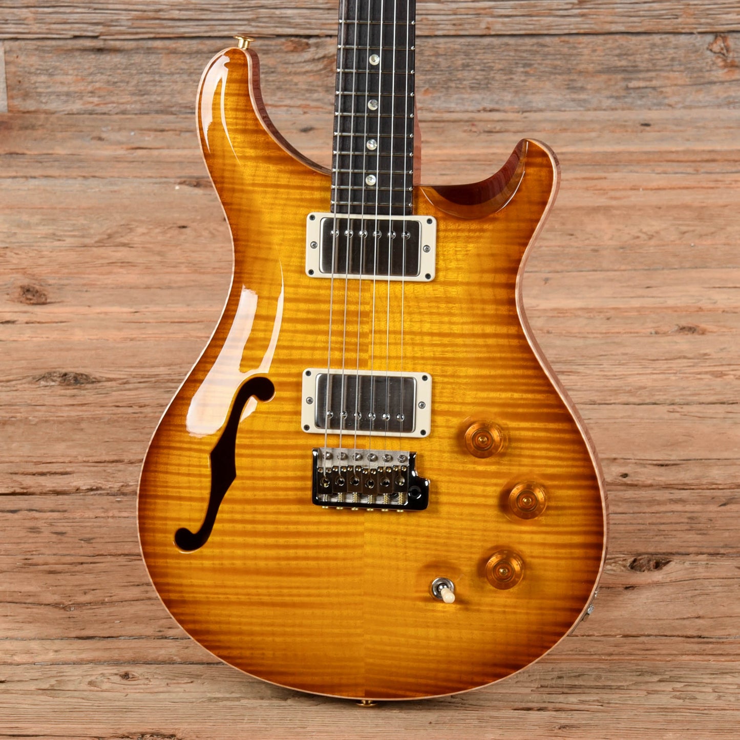 PRS DGT Semi-Hollow David Grissom Tremolo Signature McCarty Sunburst 2024