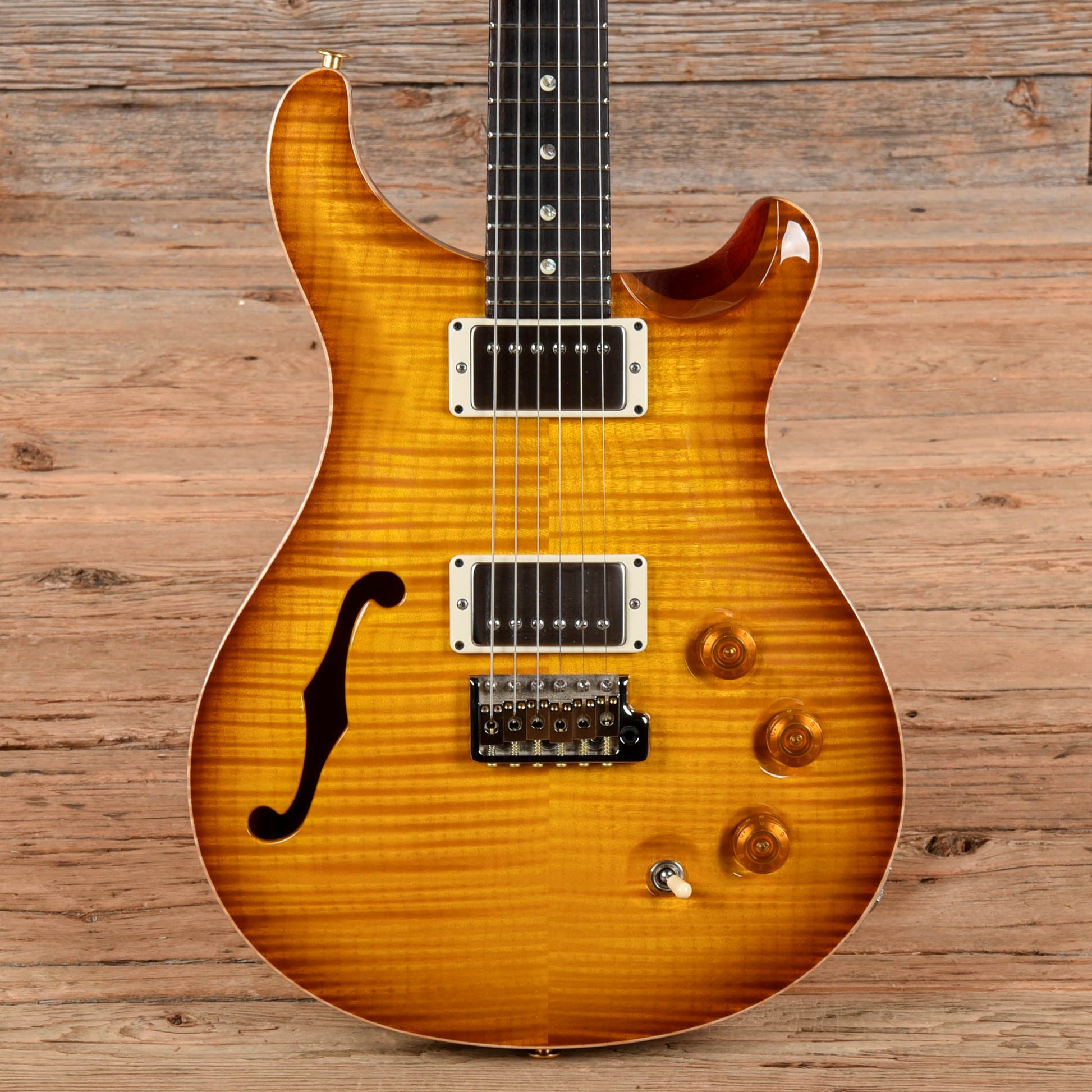 PRS DGT Semi-Hollow David Grissom Tremolo Signature McCarty Sunburst 2024