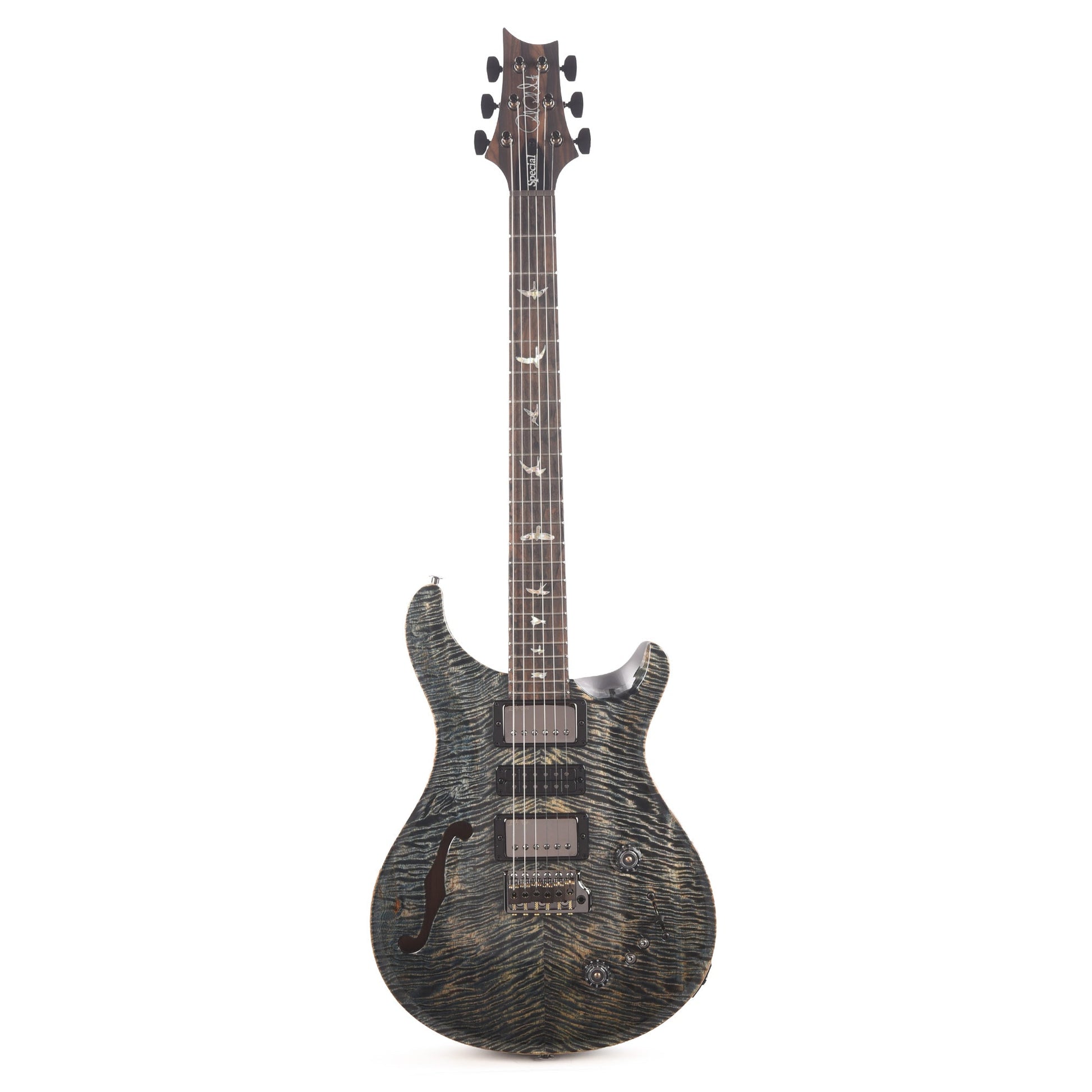 PRS Limited Edition Special Semi-Hollow Figured Mango Top Faded Whale Blue w/Ziricote Fingerboard
