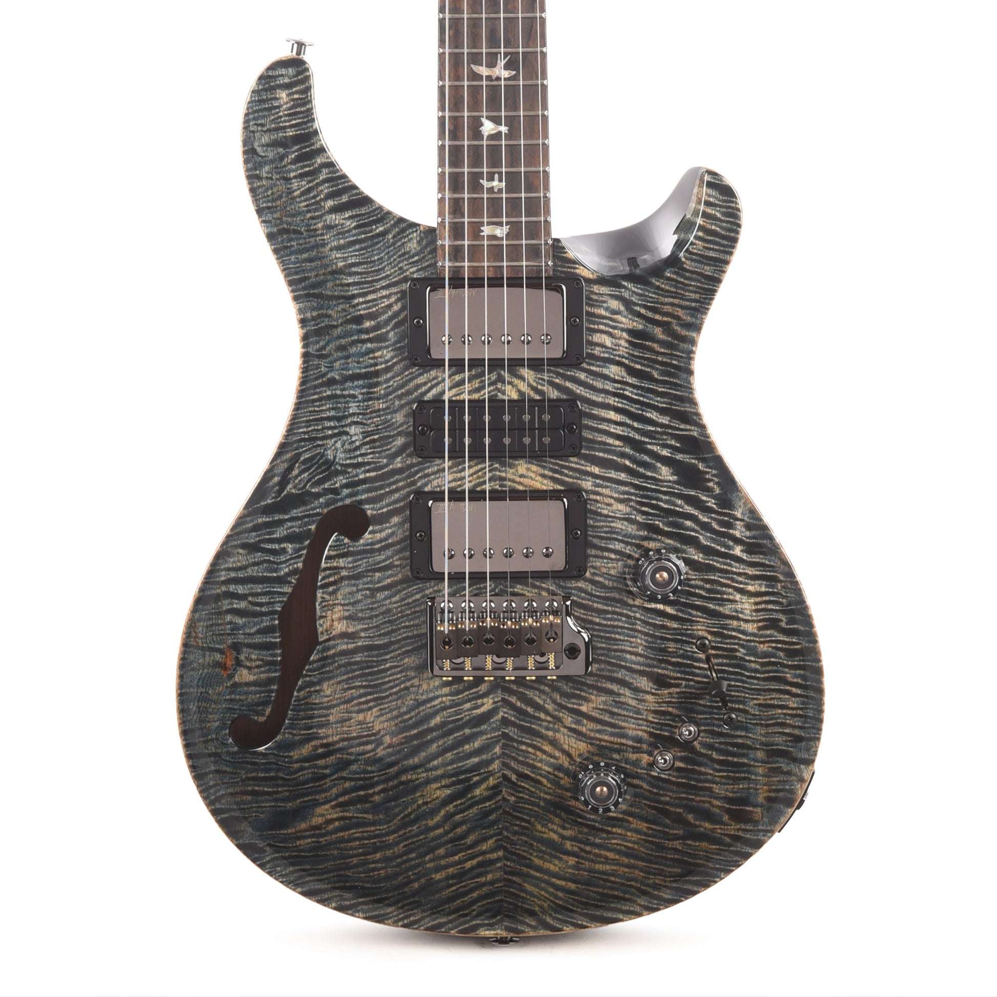 PRS Limited Edition Special Semi-Hollow Figured Mango Top Faded Whale Blue w/Ziricote Fingerboard