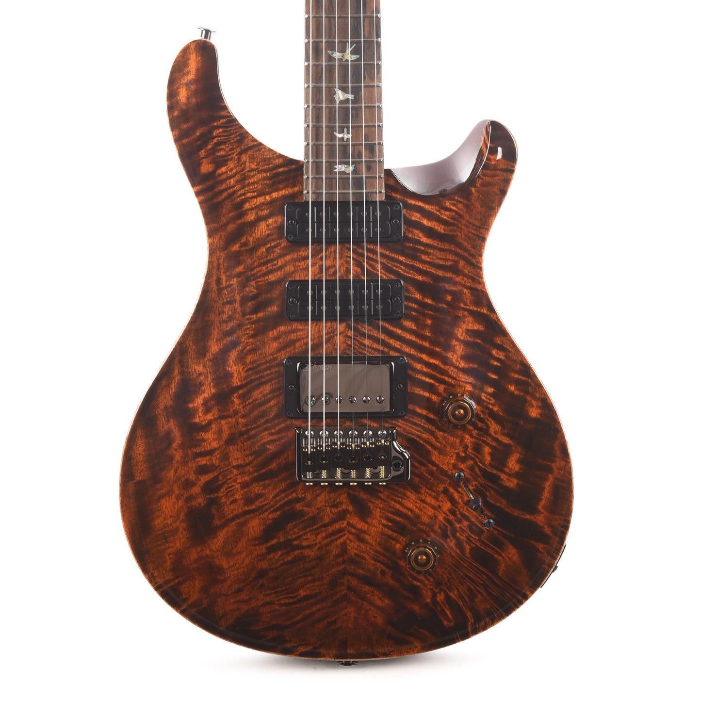 PRS Limited Edition Studio Figured Mango Top Orange Tiger w/Ziricote Fingerboard