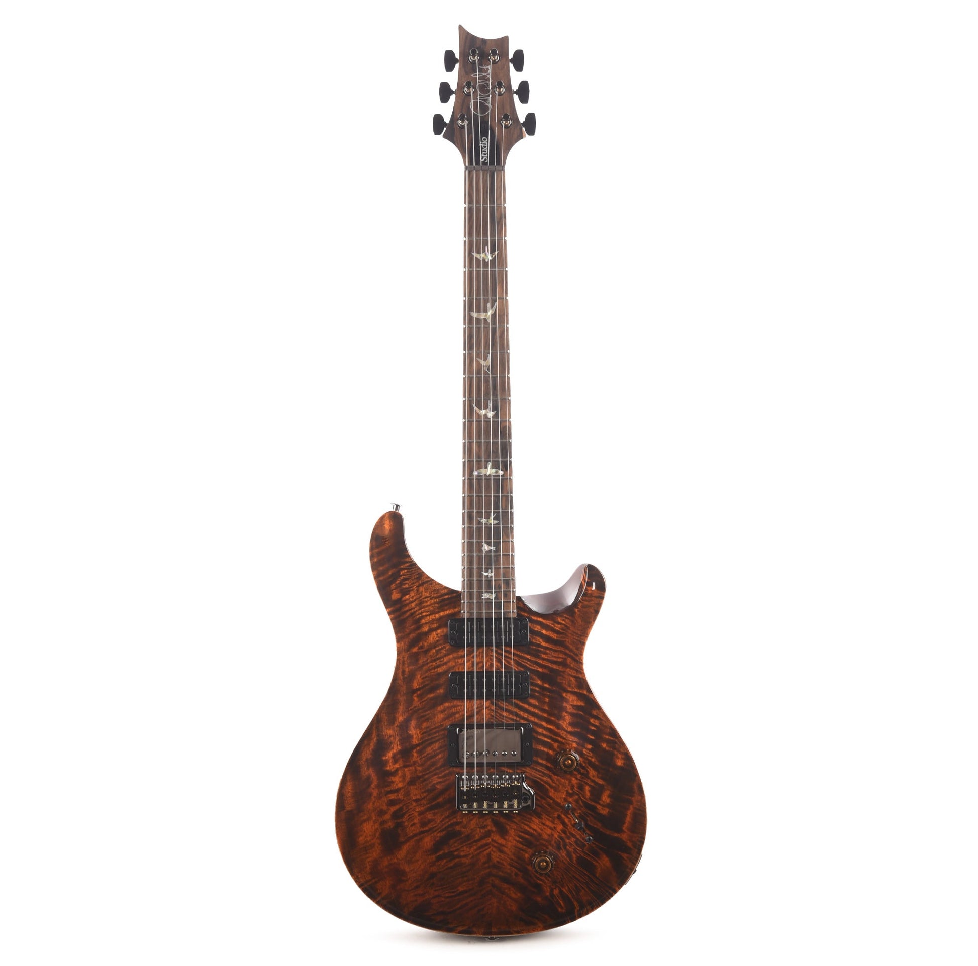PRS Limited Edition Studio Figured Mango Top Orange Tiger w/Ziricote Fingerboard