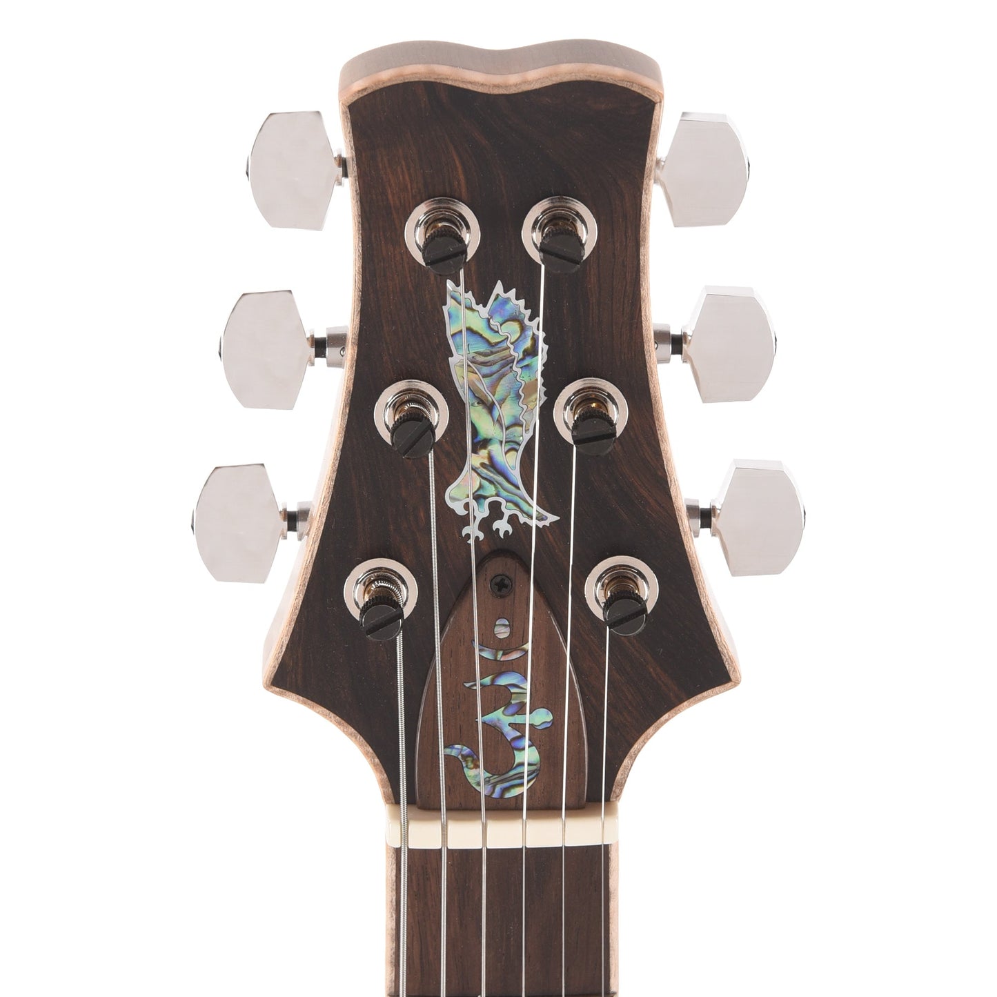 PRS Private Stock #12223 Santana Retro 594 Curly Maple/African Mahogany Frost Bite Glow w/White Wash Back