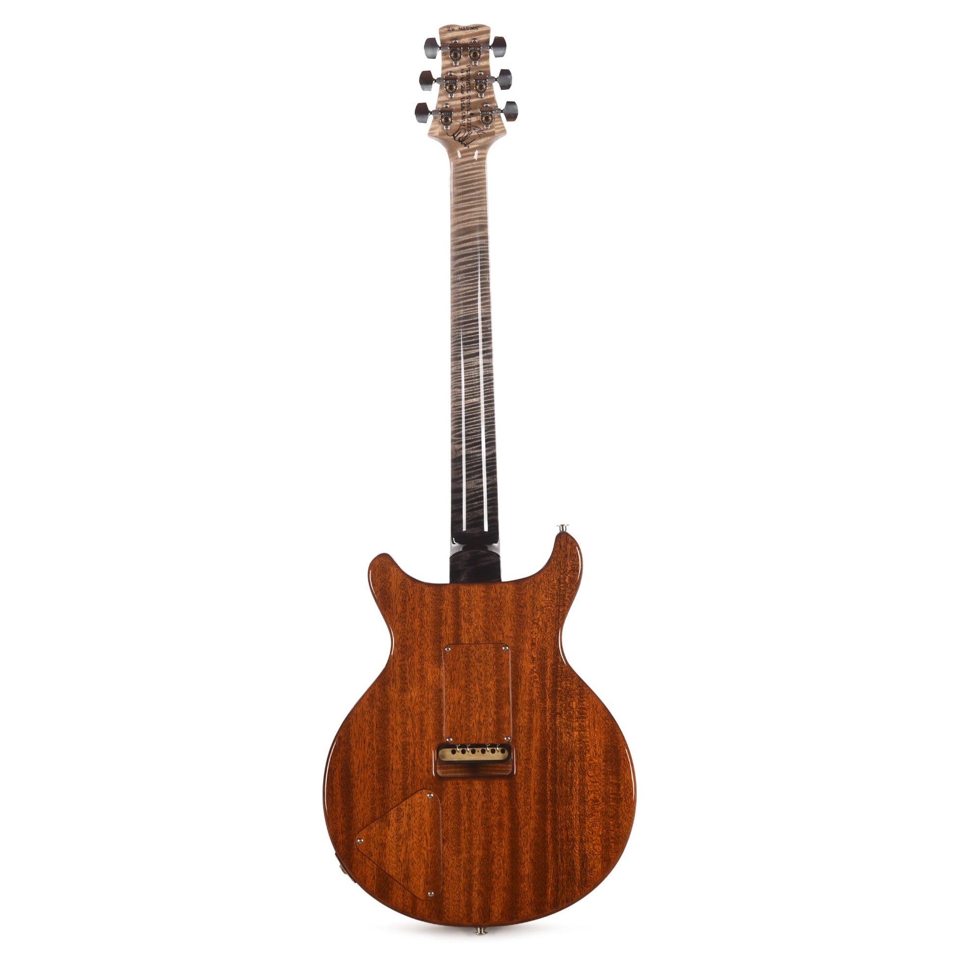 PRS Private Stock #12223 Santana Retro 594 Curly Maple/African Mahogany Frost Bite Glow w/White Wash Back