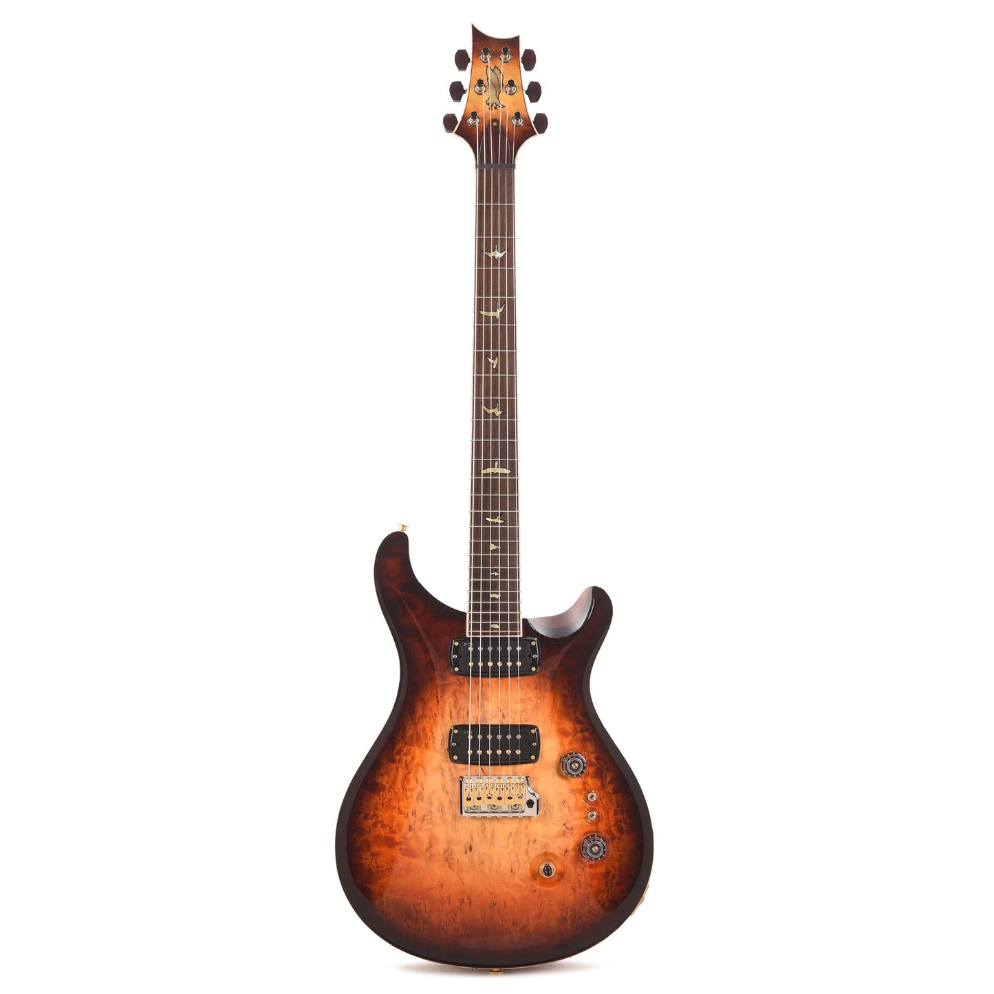 PRS Private Stock #12225 Custom 24-08 Semi-Hollow One-Piece Birdseye Maple/Mahogany Electric Tiger Glow