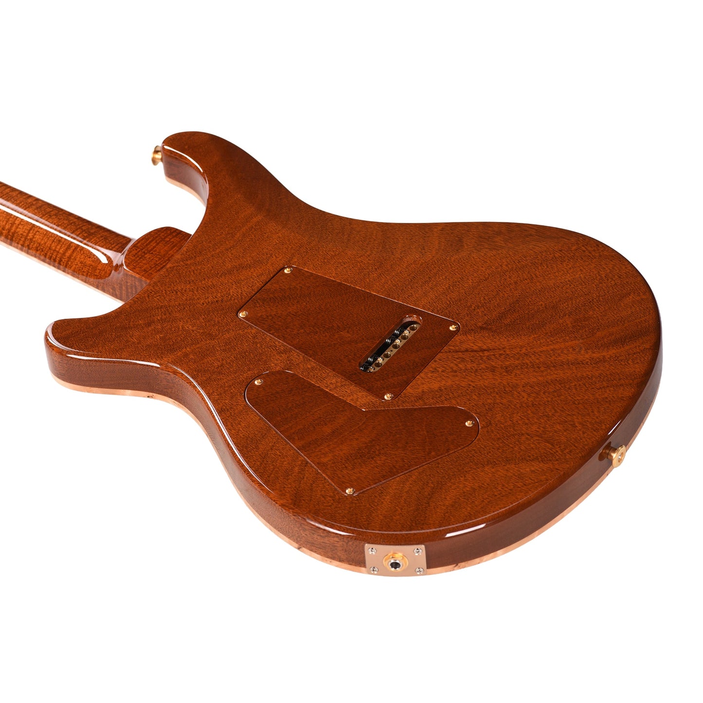PRS Private Stock #12225 Custom 24-08 Semi-Hollow One-Piece Birdseye Maple/Mahogany Electric Tiger Glow