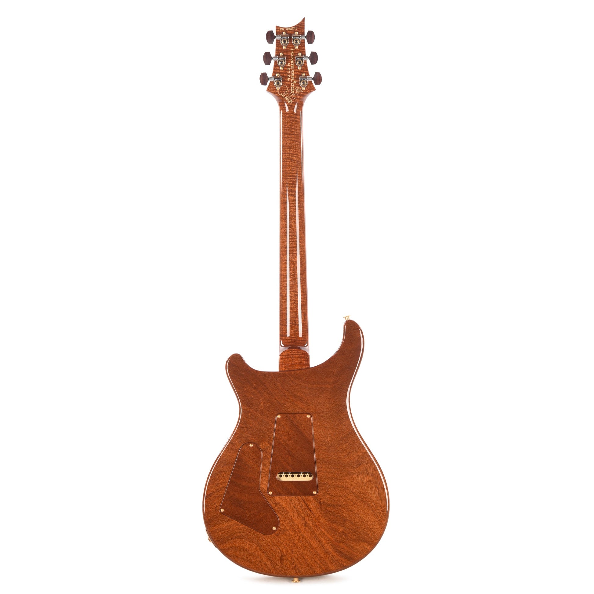 PRS Private Stock #12225 Custom 24-08 Semi-Hollow One-Piece Birdseye Maple/Mahogany Electric Tiger Glow