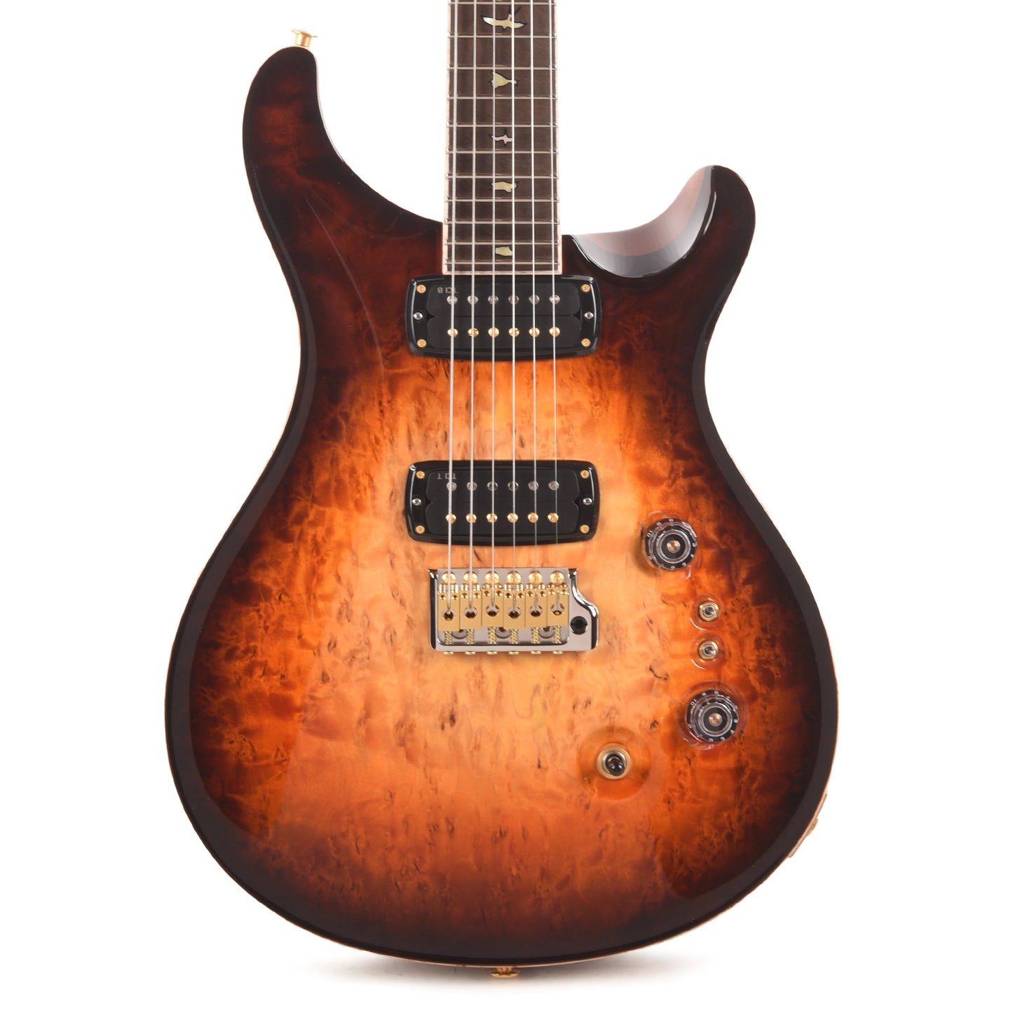 PRS Private Stock #12225 Custom 24-08 Semi-Hollow One-Piece Birdseye Maple/Mahogany Electric Tiger Glow
