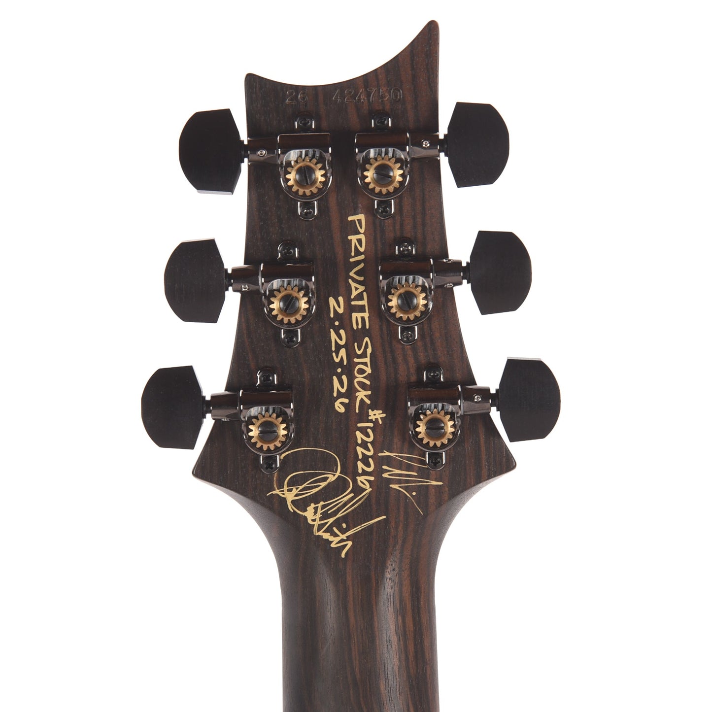 PRS Private Stock #12226 McCarty Tremolo Maple Burl/Black Limba Charcoal Satin Burst w/Macassar Ebony Neck