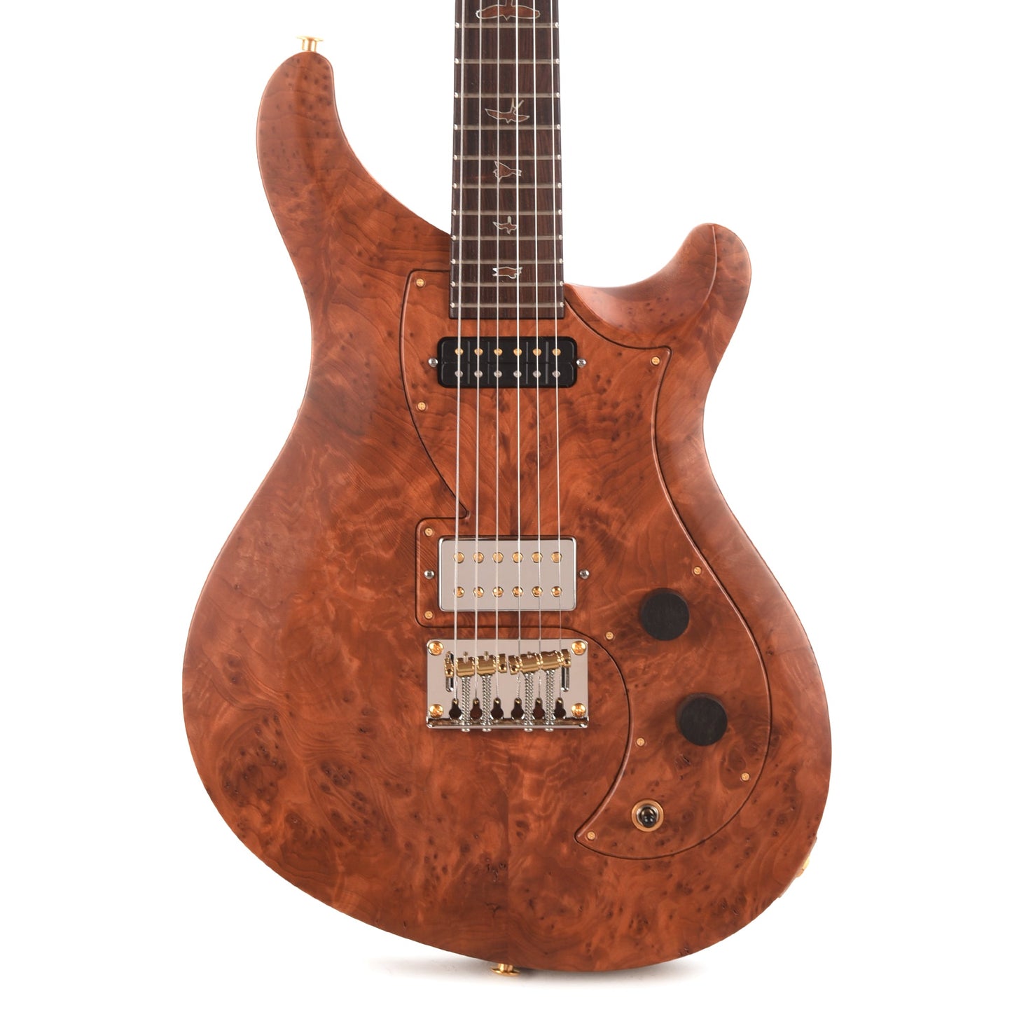 PRS Private Stock #12228 Vela Semi-Hollow Redwood/African Mahogany Antique Natural w/Matching Redwood Pickguard