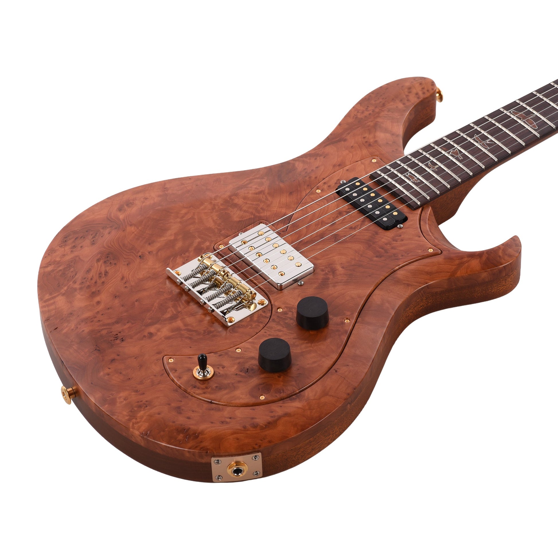 PRS Private Stock #12228 Vela Semi-Hollow Redwood/African Mahogany Antique Natural w/Matching Redwood Pickguard