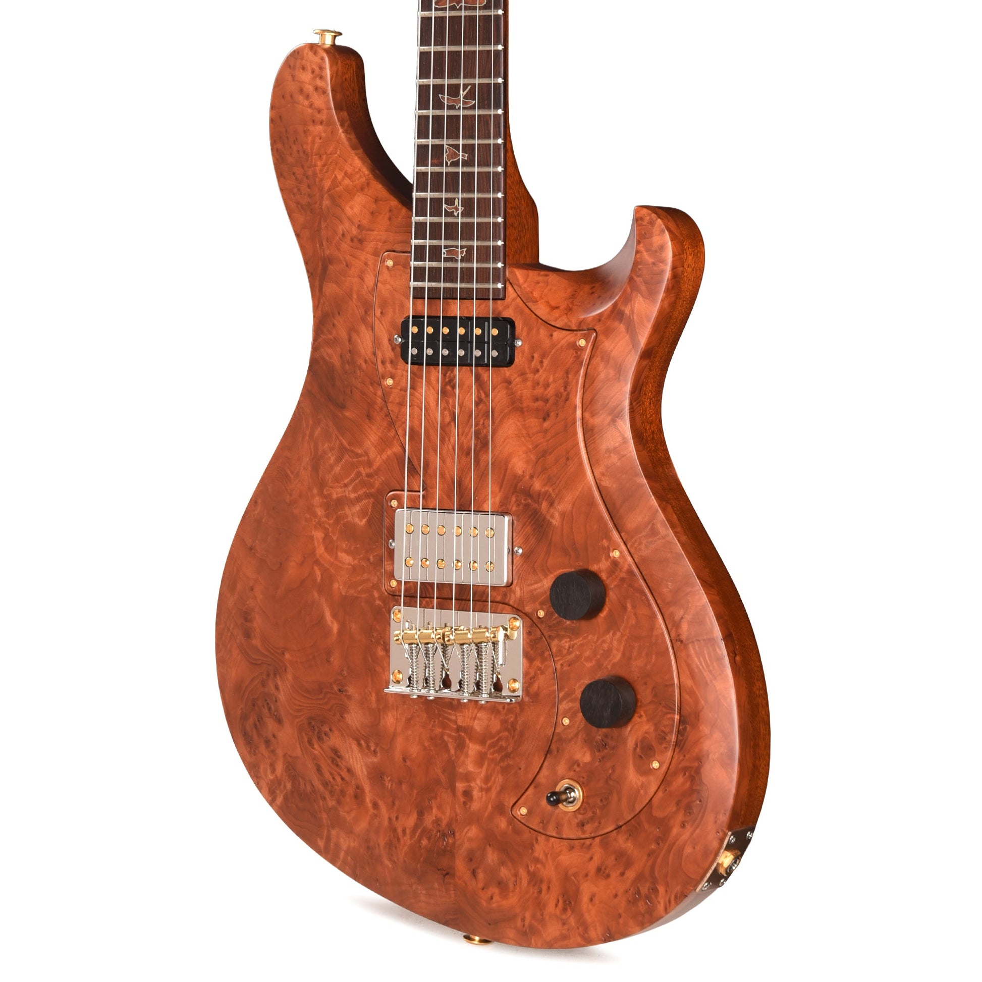 PRS Private Stock #12228 Vela Semi-Hollow Redwood/African Mahogany Antique Natural w/Matching Redwood Pickguard