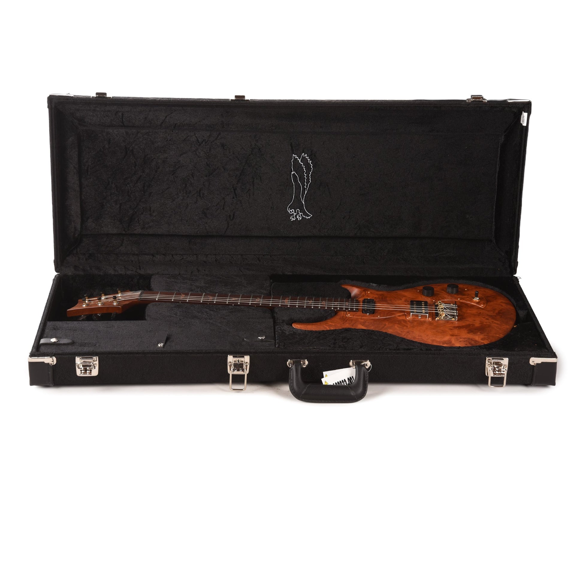 PRS Private Stock #12228 Vela Semi-Hollow Redwood/African Mahogany Antique Natural w/Matching Redwood Pickguard