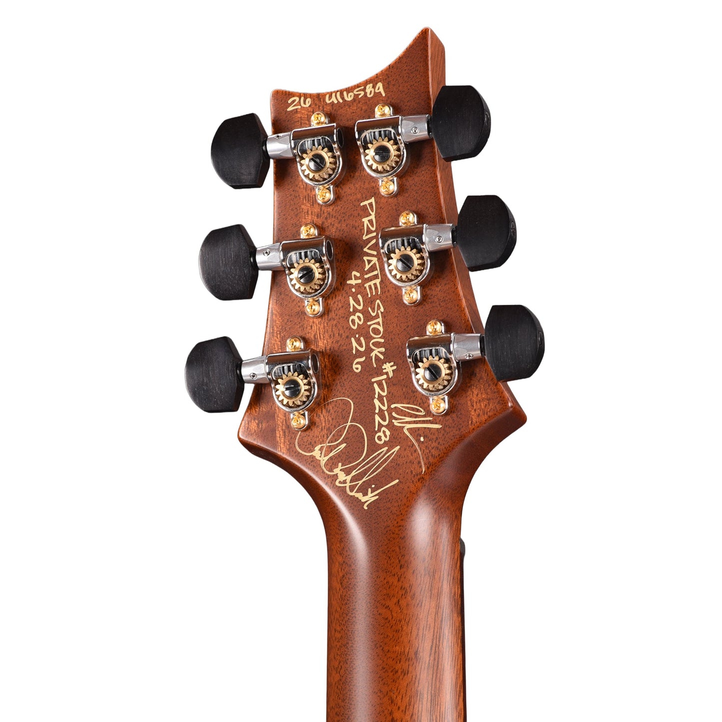 PRS Private Stock #12228 Vela Semi-Hollow Redwood/African Mahogany Antique Natural w/Matching Redwood Pickguard