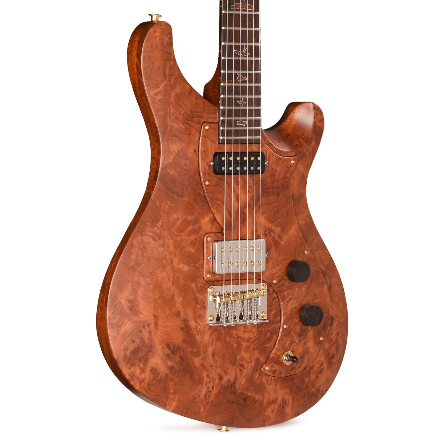 PRS Private Stock #12228 Vela Semi-Hollow Redwood/African Mahogany Antique Natural w/Matching Redwood Pickguard