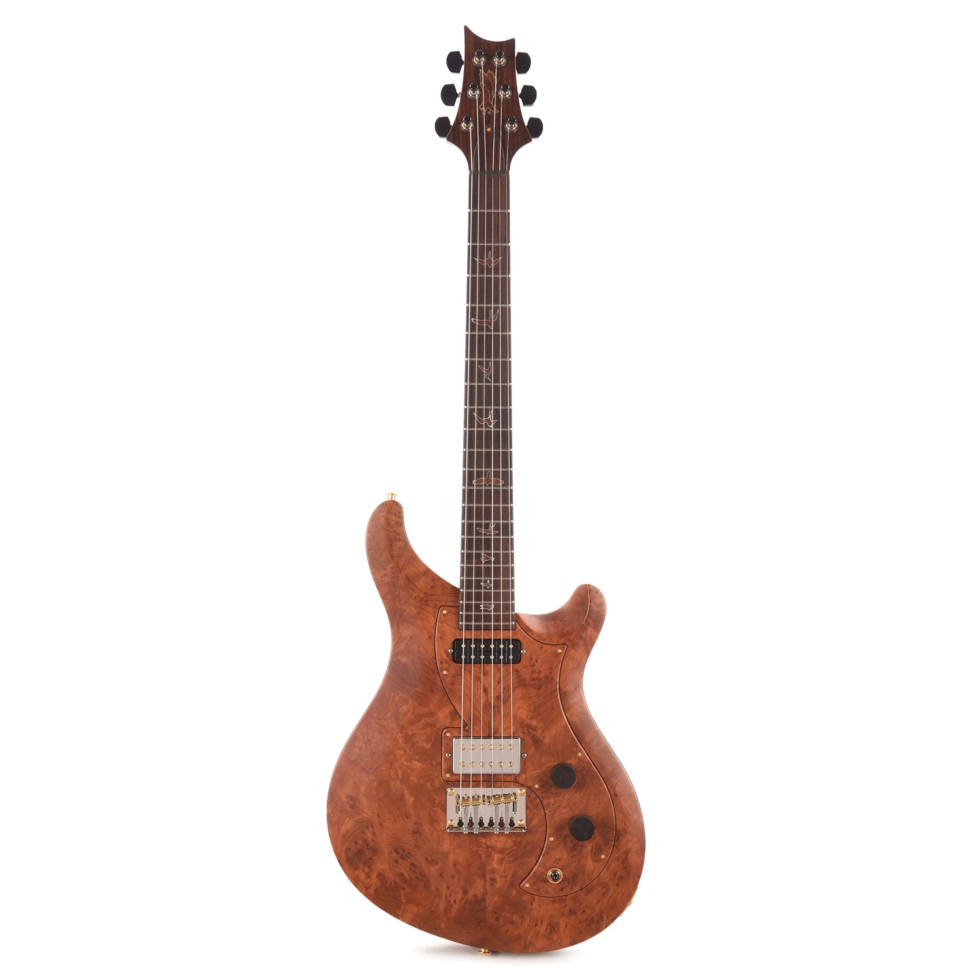 PRS Private Stock #12228 Vela Semi-Hollow Redwood/African Mahogany Antique Natural w/Matching Redwood Pickguard