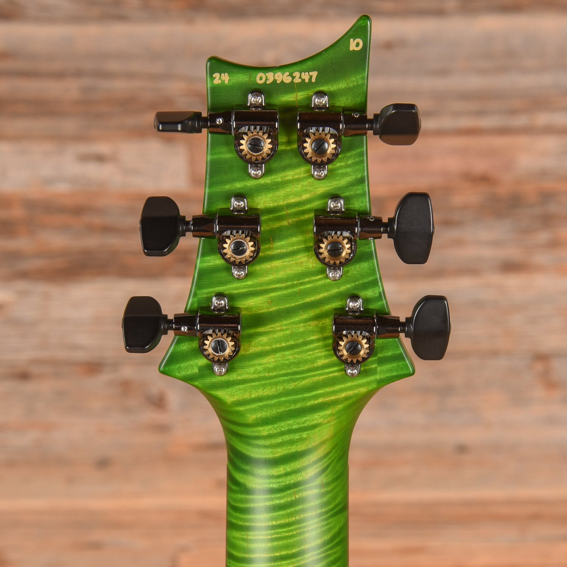 PRS Wood Library Custom 24 10-Top Green 2024