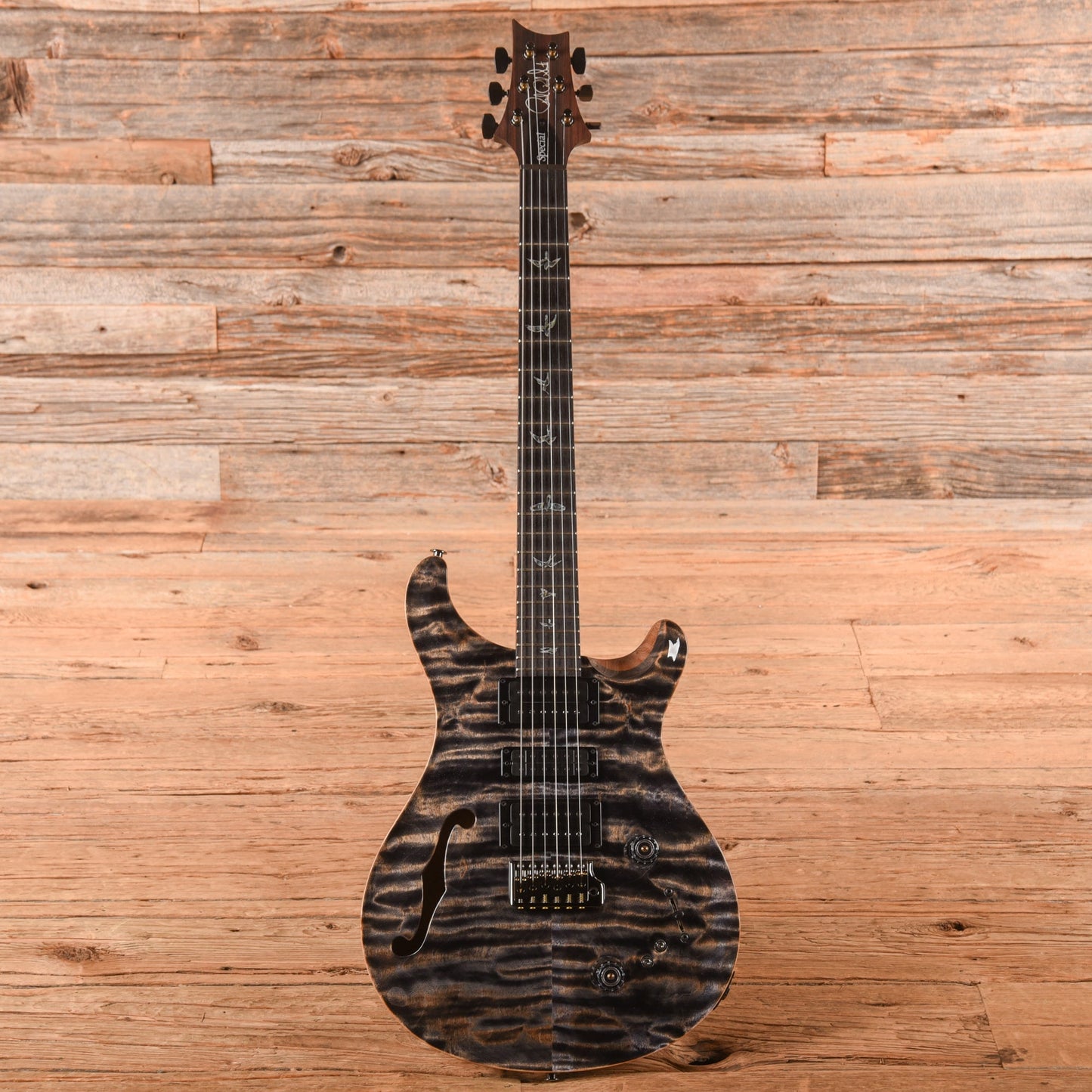 PRS Wood Library Special 22 Semi-Hollow Charcoal 2025