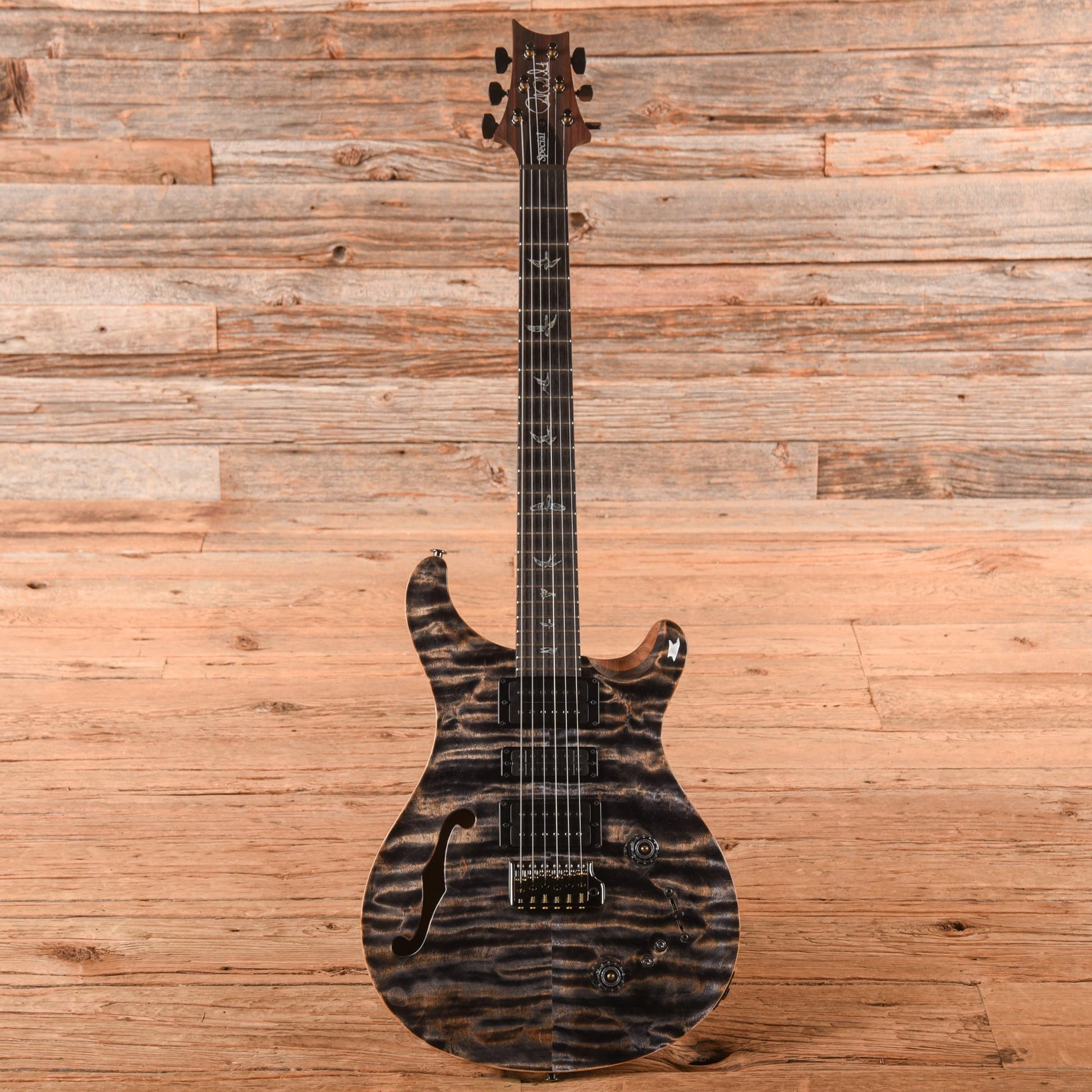 PRS Wood Library Special 22 Semi-Hollow Charcoal 2025