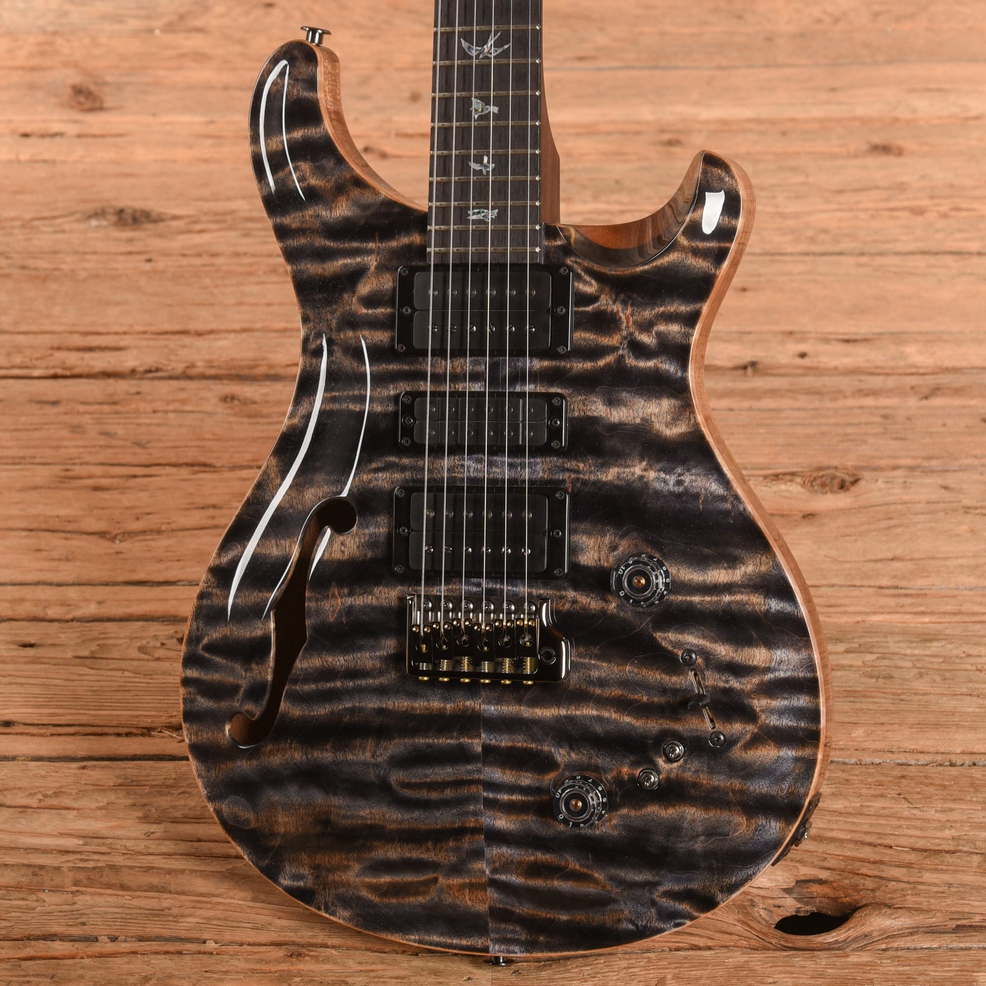 PRS Wood Library Special 22 Semi-Hollow Charcoal 2025