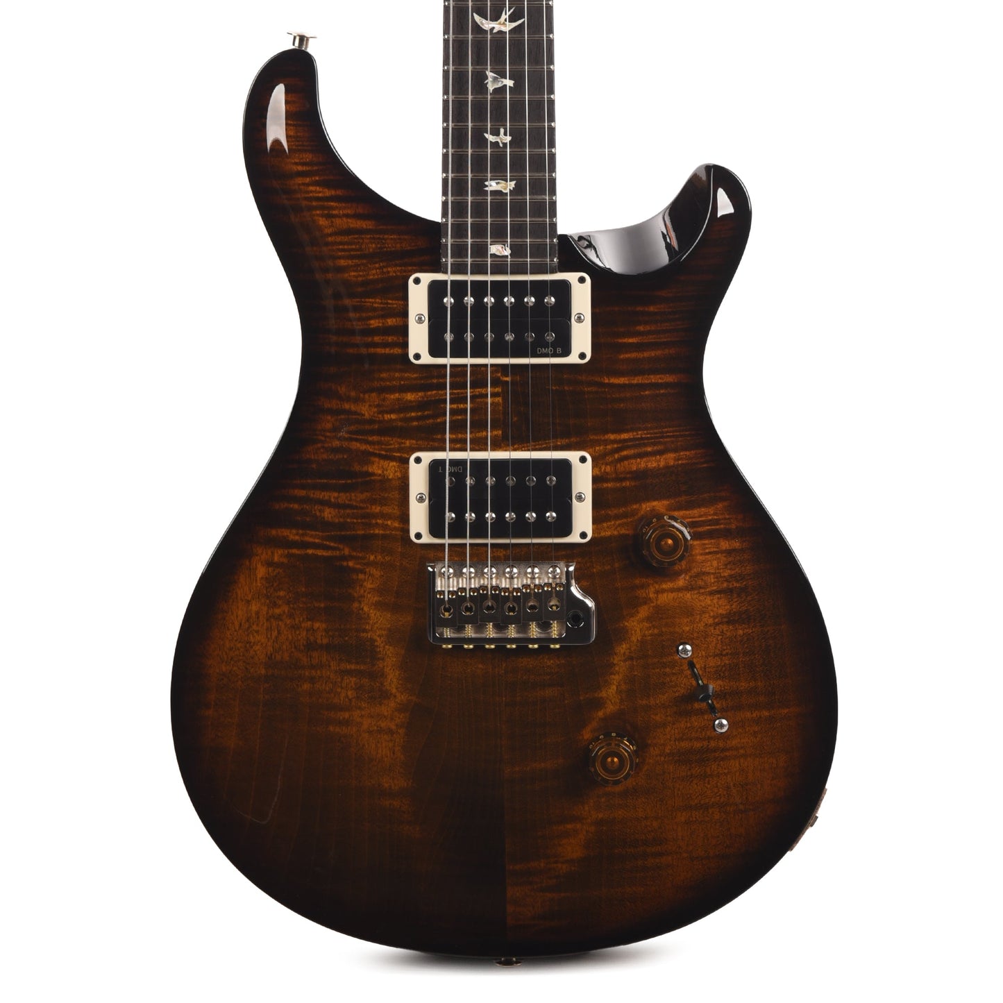 PRS Custom 24 Black Gold Wraparound Burst