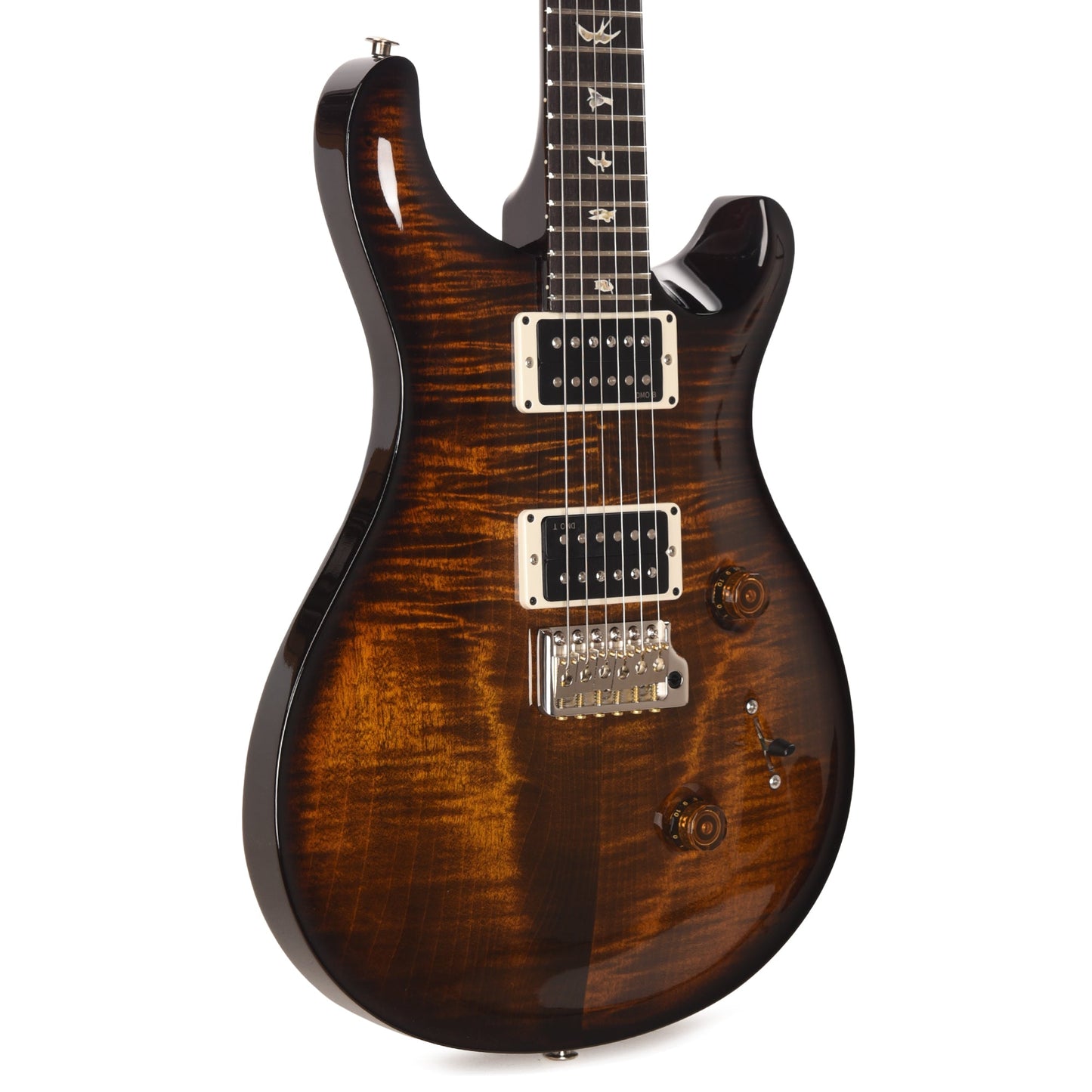 PRS Custom 24 Black Gold Wraparound Burst