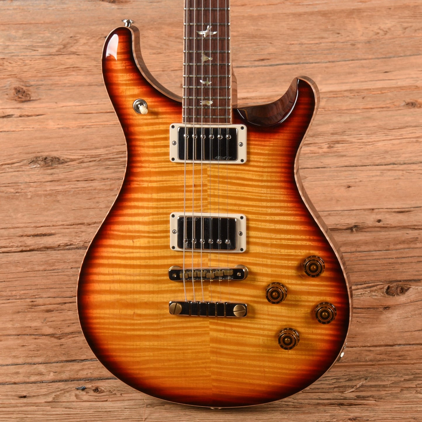 PRS Graveyard Honey Gold w/ Dark Cherry Smoked Burst 2018