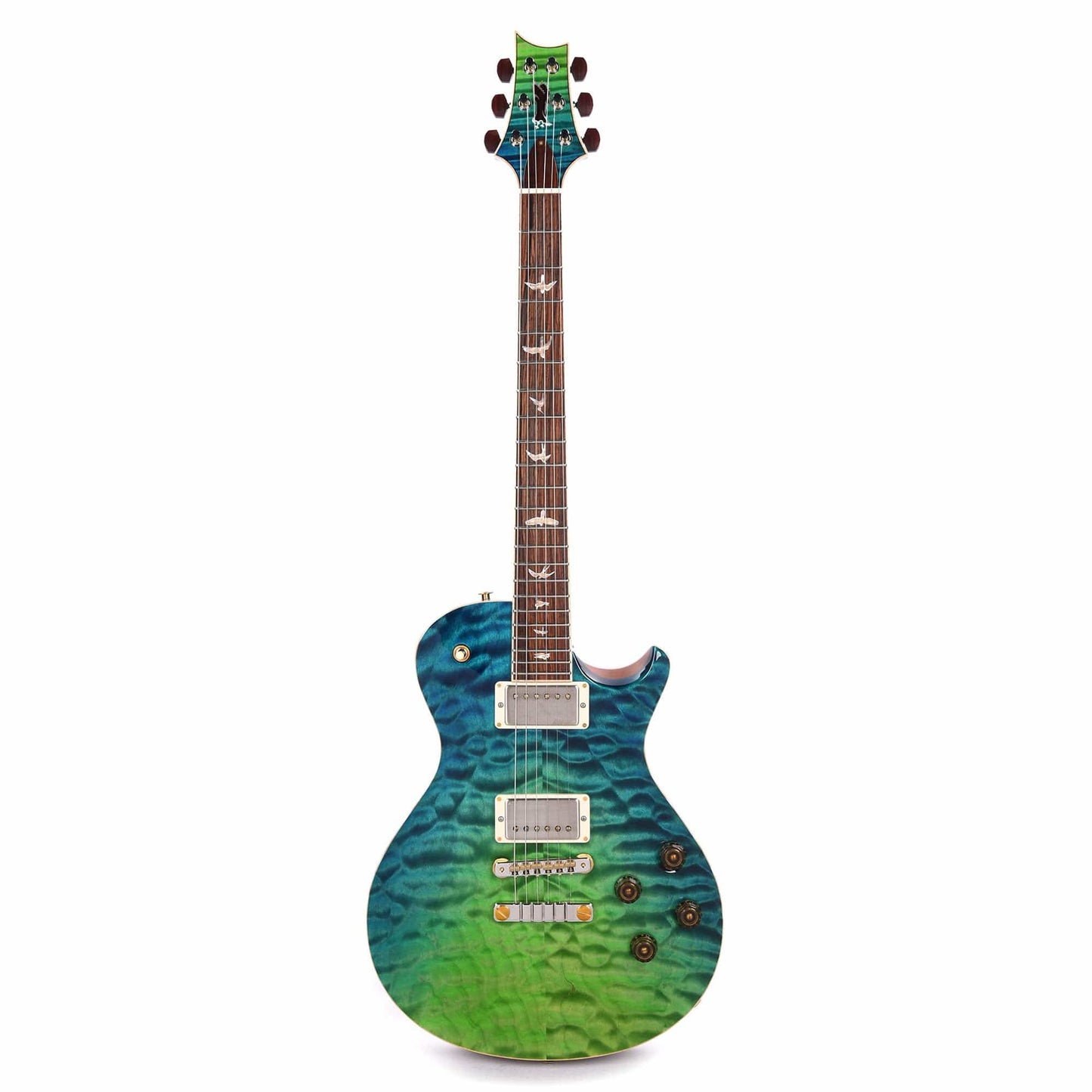 PRS Private Stock #10453 McCarty 594 Single Cut Laguna Dragon's Breath Quilt Maple w/Stained Curly Maple Neck & Cocobolo Fingerboard (2023)