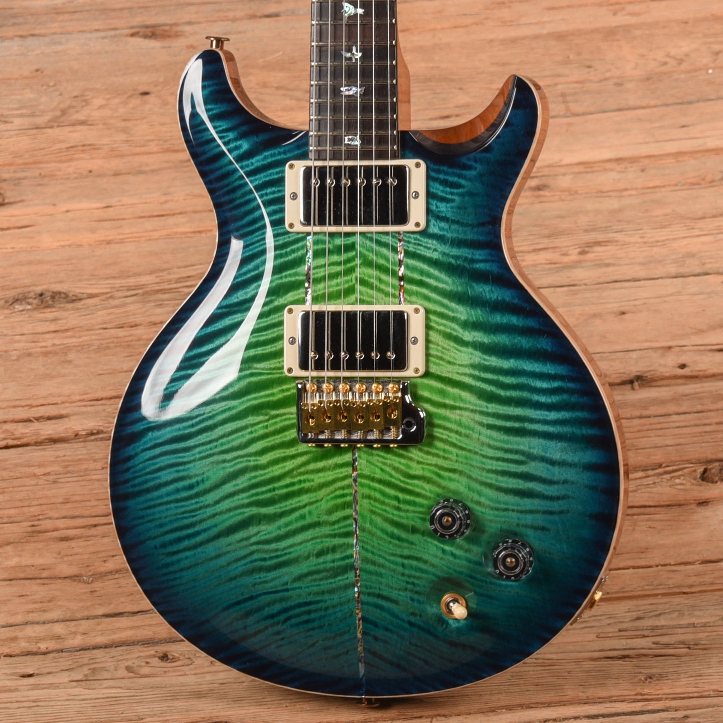 PRS Private Stock #10456 Santana II Laguna Glow Smoked Burst 2023