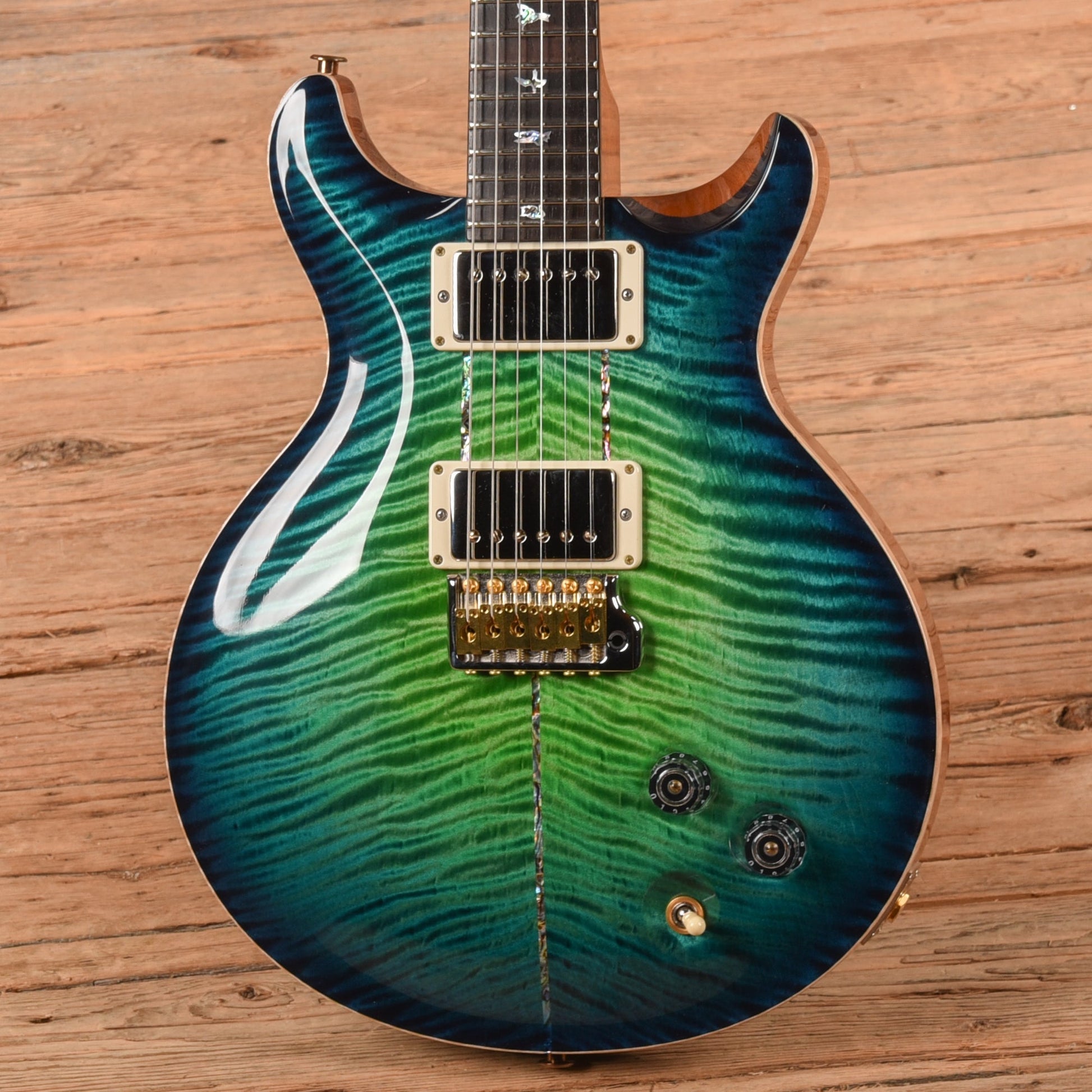 PRS Private Stock #10456 Santana II Laguna Glow Smoked Burst 2023
