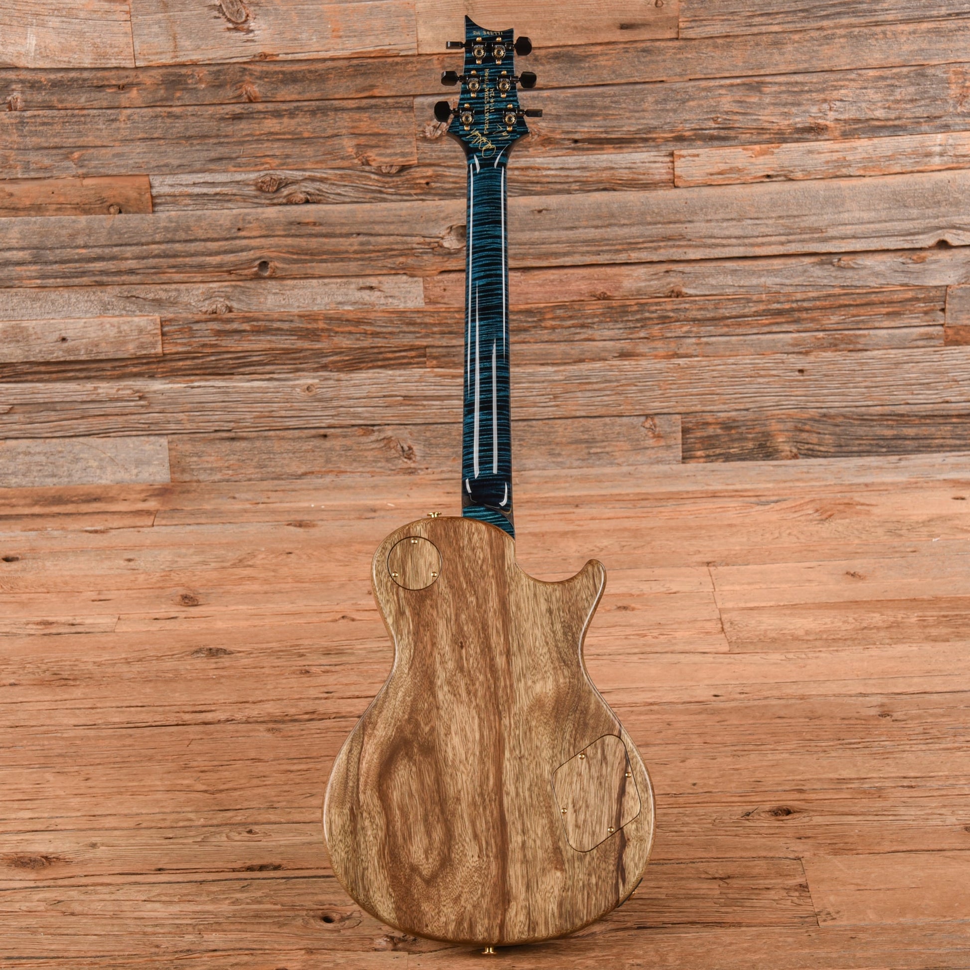 PRS Private Stock #11494 McCarty 594 Singlecut Quilted Maple/Black Limba Subzero Glow 2024 LEFTY