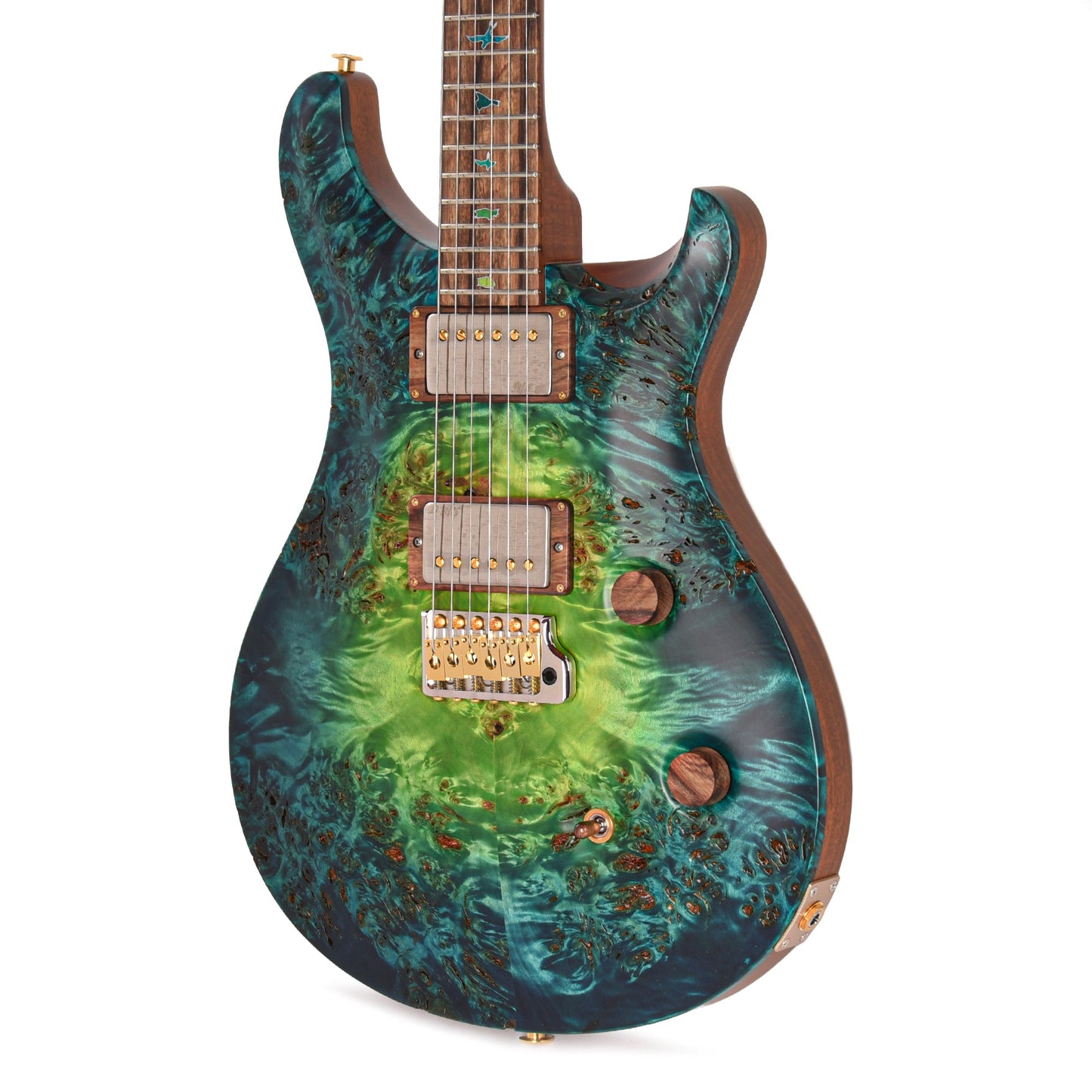 PRS Private Stock #11768 Custom 24 Poplar Burl/African Mahogany Laguna Glow w/Flamed Mahogany Neck & Hormigo Fingerboard