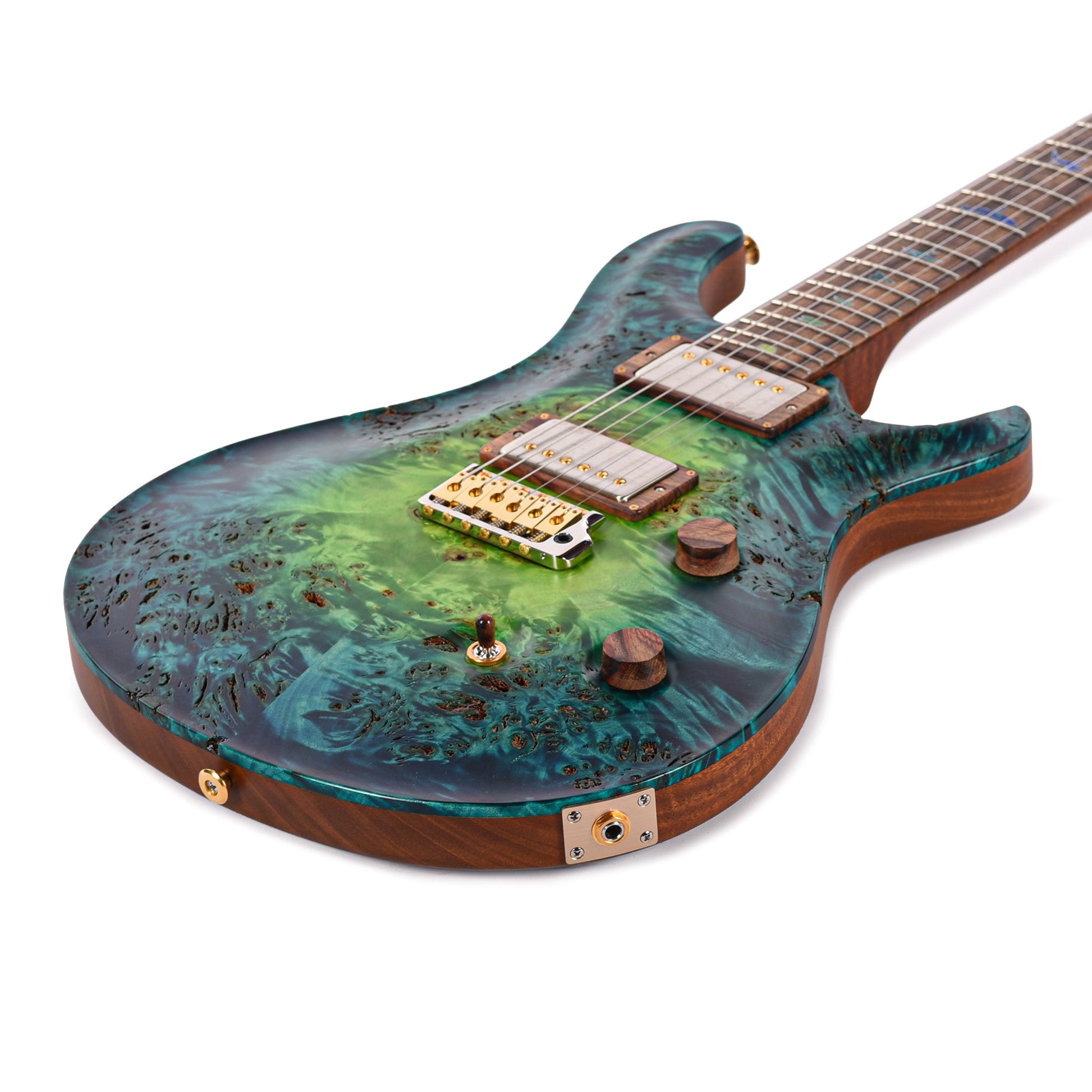PRS Private Stock #11768 Custom 24 Poplar Burl/African Mahogany Laguna Glow w/Flamed Mahogany Neck & Hormigo Fingerboard